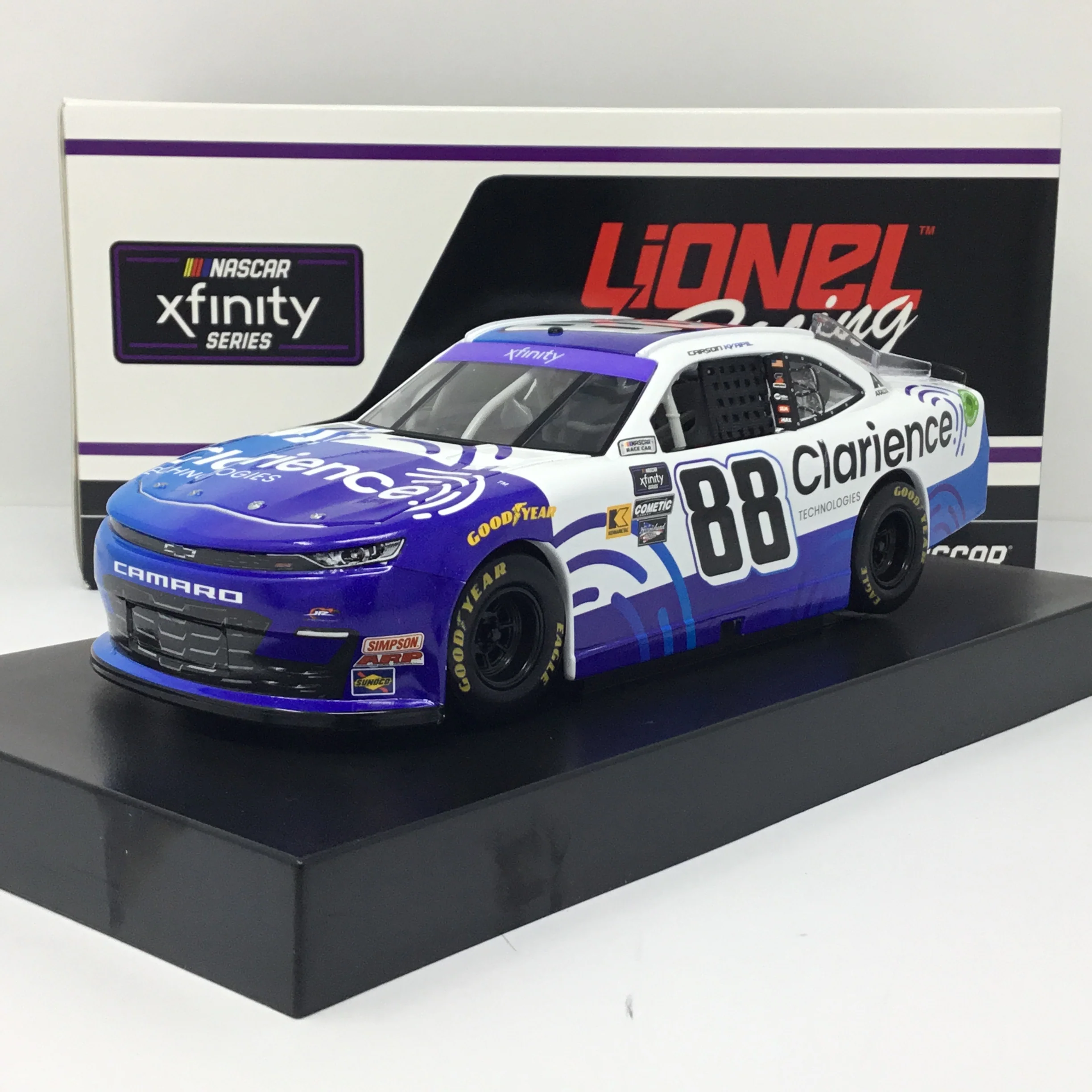 Carson Kvapil 2024 Clarience Technologies 1:24 Diecast