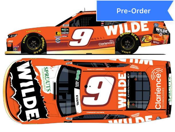 Carson Kvapil 2026 Wilde Buffalo 1:24 Diecast *PREORDER*