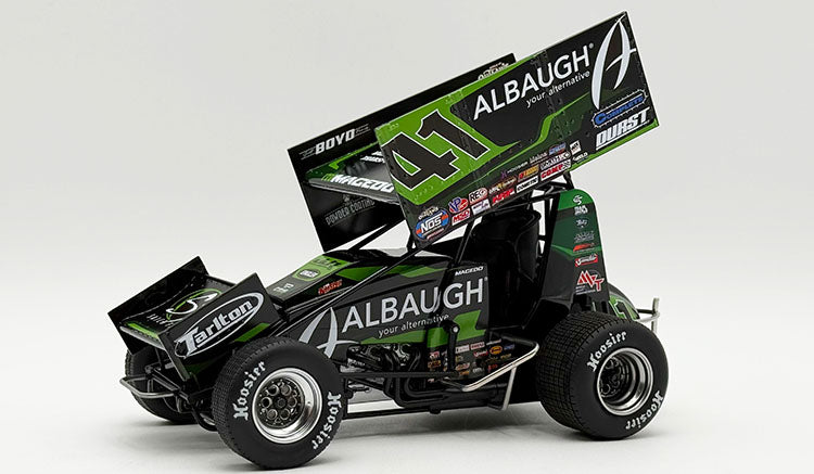 Carson Macedo 2025 Albaugh Sprint Car 1:18 Diecast