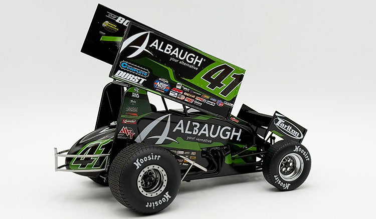 Carson Macedo 2025 Albaugh Sprint Car 1:18 Diecast - Image 2