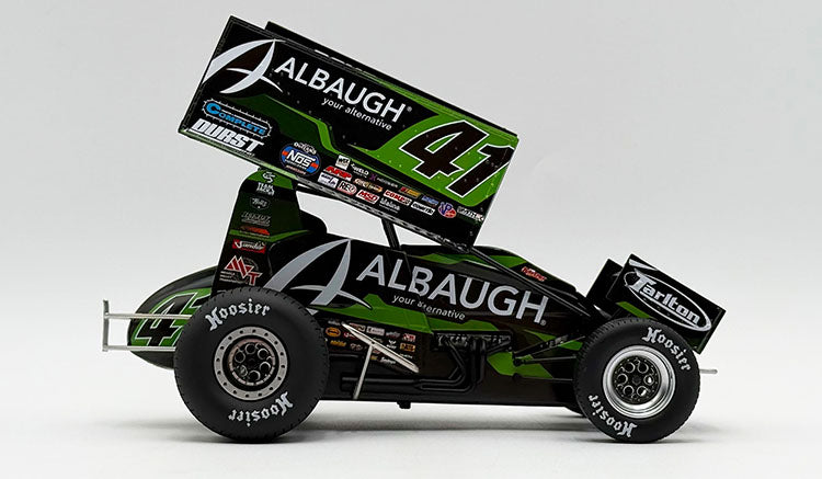 Carson Macedo 2025 Albaugh Sprint Car 1:18 Diecast - Image 3
