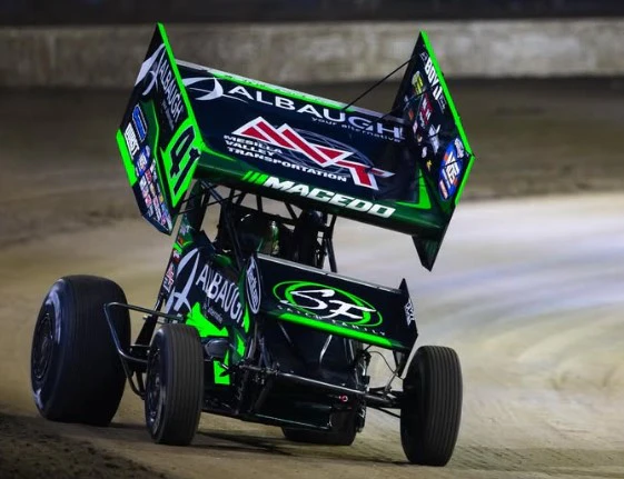 Carson Macedo 2025 Albaugh Sprint Car 1:50 Diecast