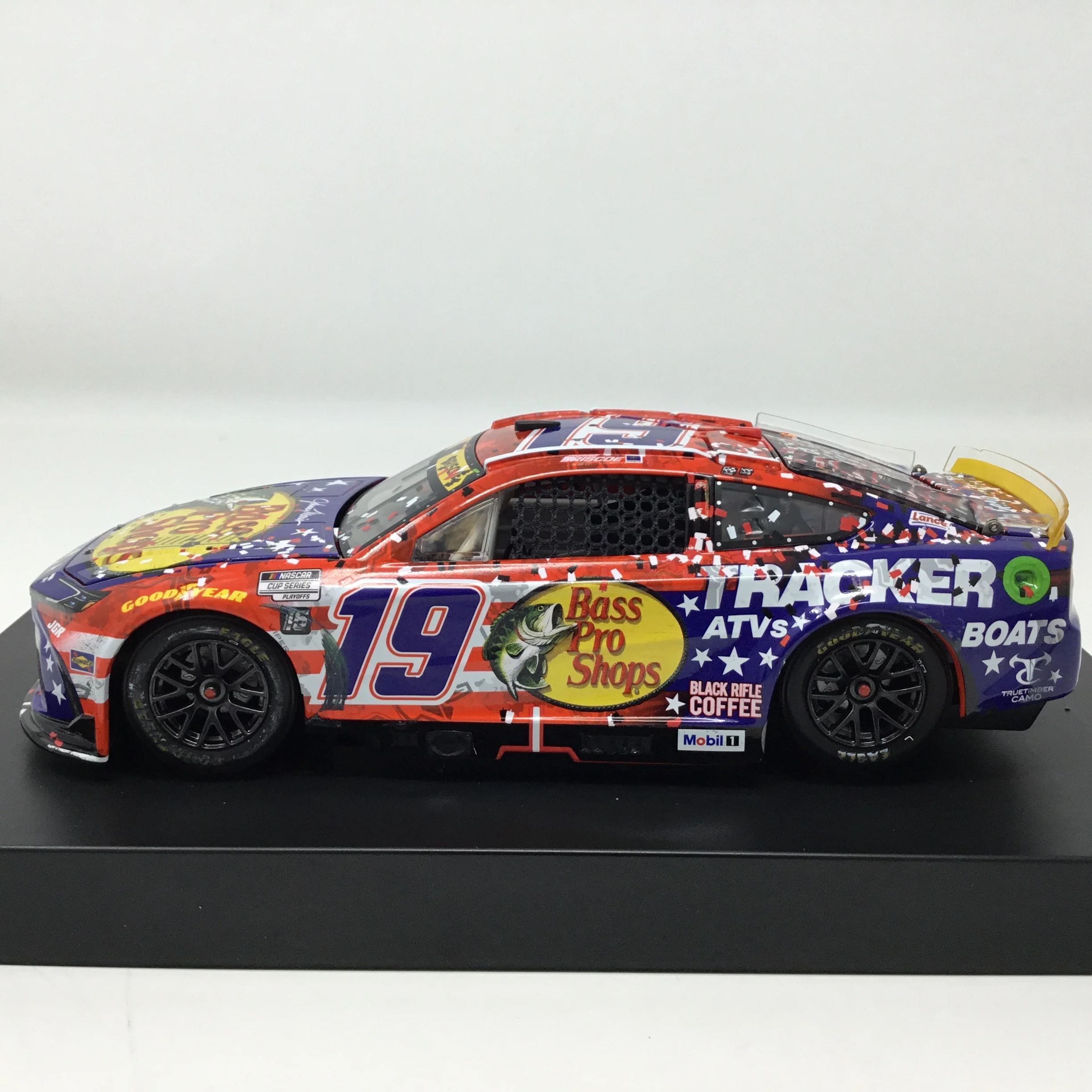 Chase Briscoe 2025 Bass Pro Shops Patriotic Darlington Race Win Elite 1:24 Diecast - Image 2