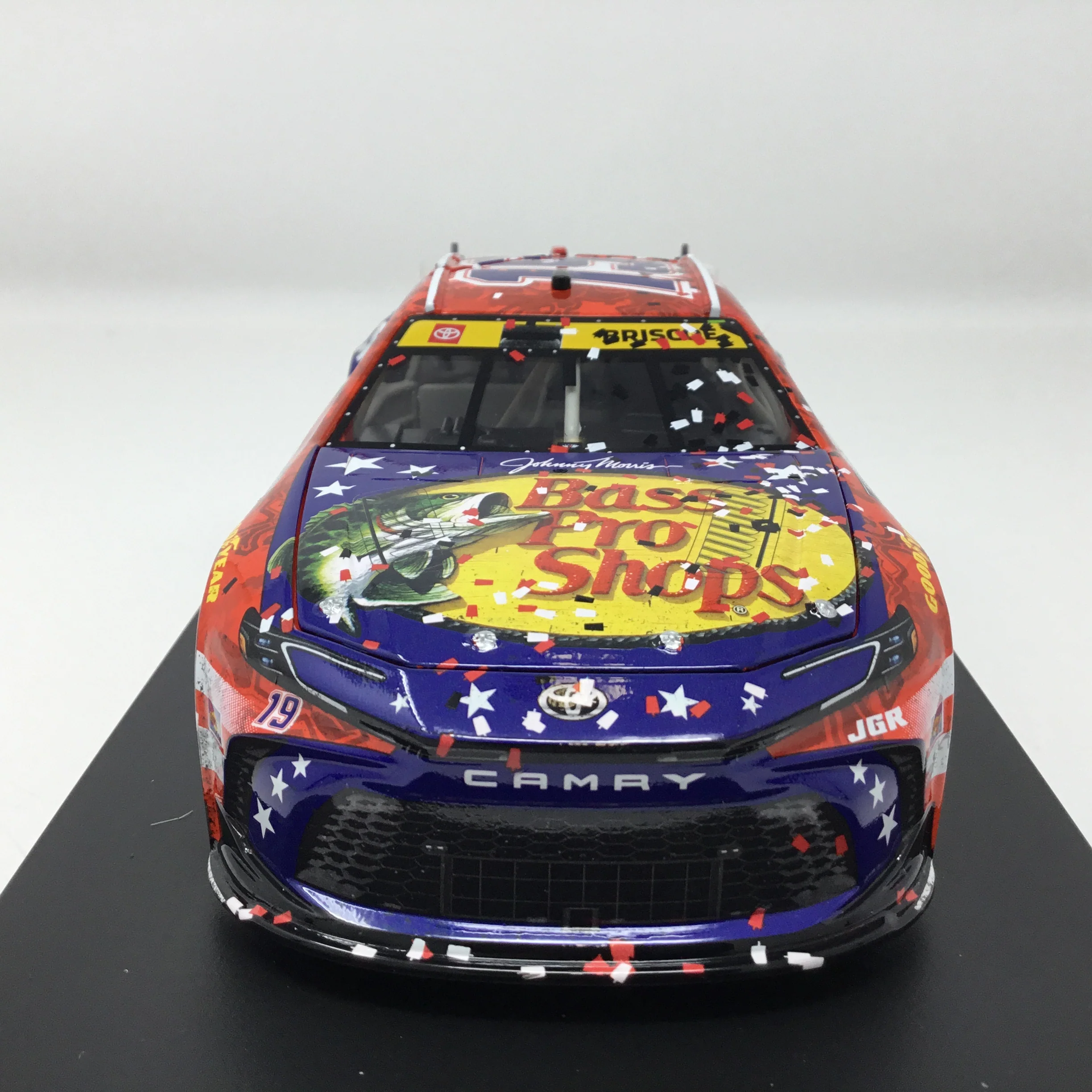Chase Briscoe 2025 Bass Pro Shops Patriotic Darlington Race Win Elite 1:24 Diecast - Image 3