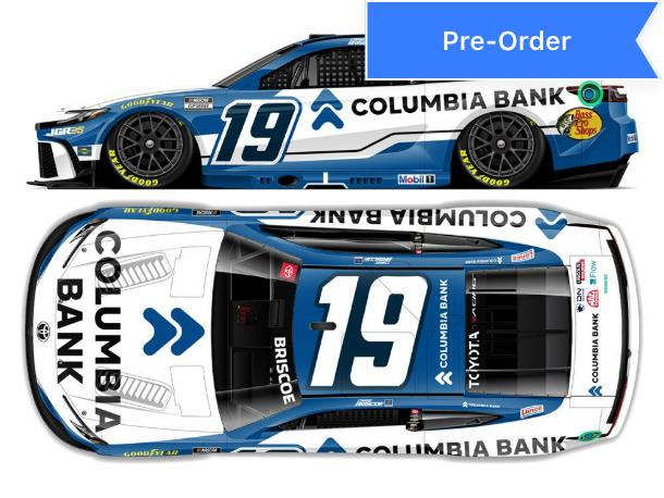 Chase Briscoe 2026 Columbia Bank 1:24 Diecast *PREORDER*
