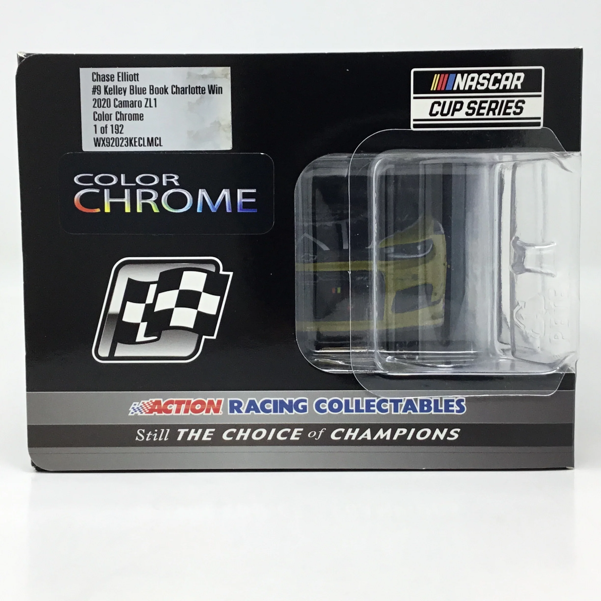 Chase Elliott 2020 Kelley Blue Book Charlotte Win 1:24 Color Chrome Diecast - Image 6