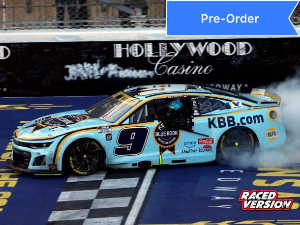 Chase Elliott 2025 Kelley Blue Book Kansas Race Win 1:24 Diecast *PREORDER*