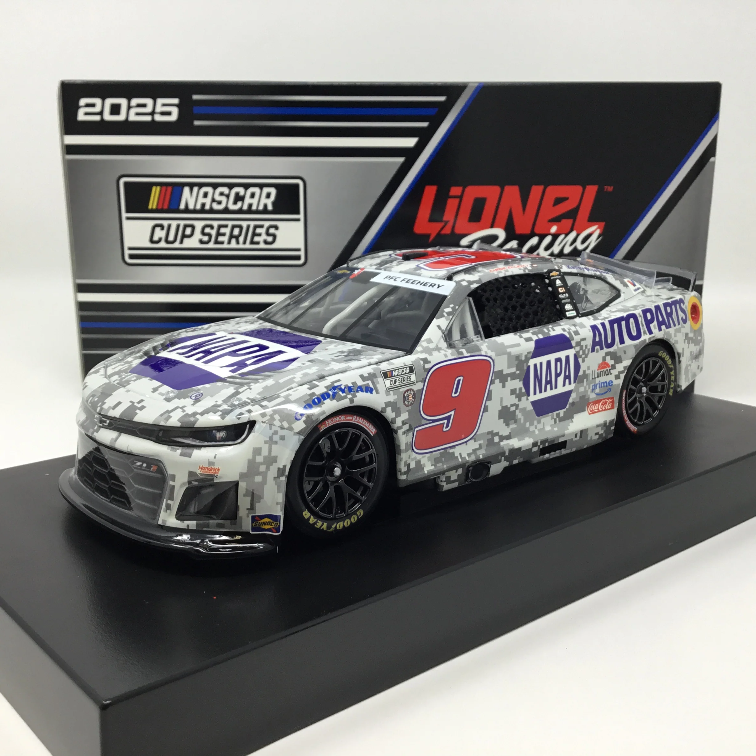Chase Elliott 2025 NAPA Salutes 1:24 Diecast