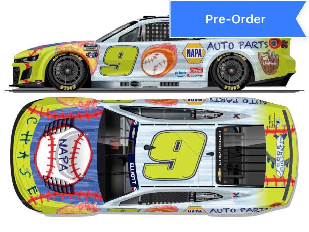 Chase Elliott 2026 NAPA / Children's Healthcare of Atlanta 1:24 Diecast *PREORDER*