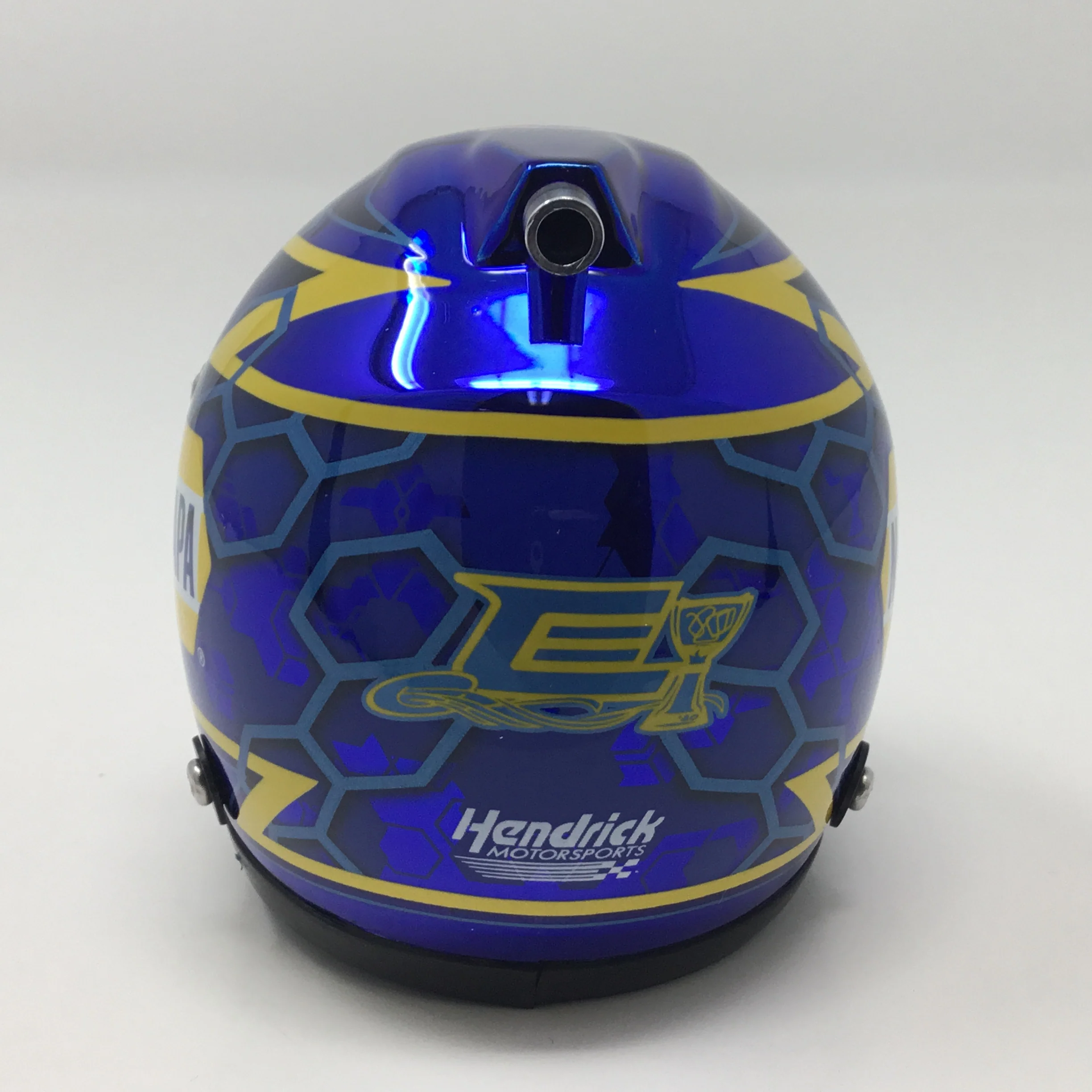 Chase Elliott NAPA 1:4 Scale Replica Helmet - Image 3