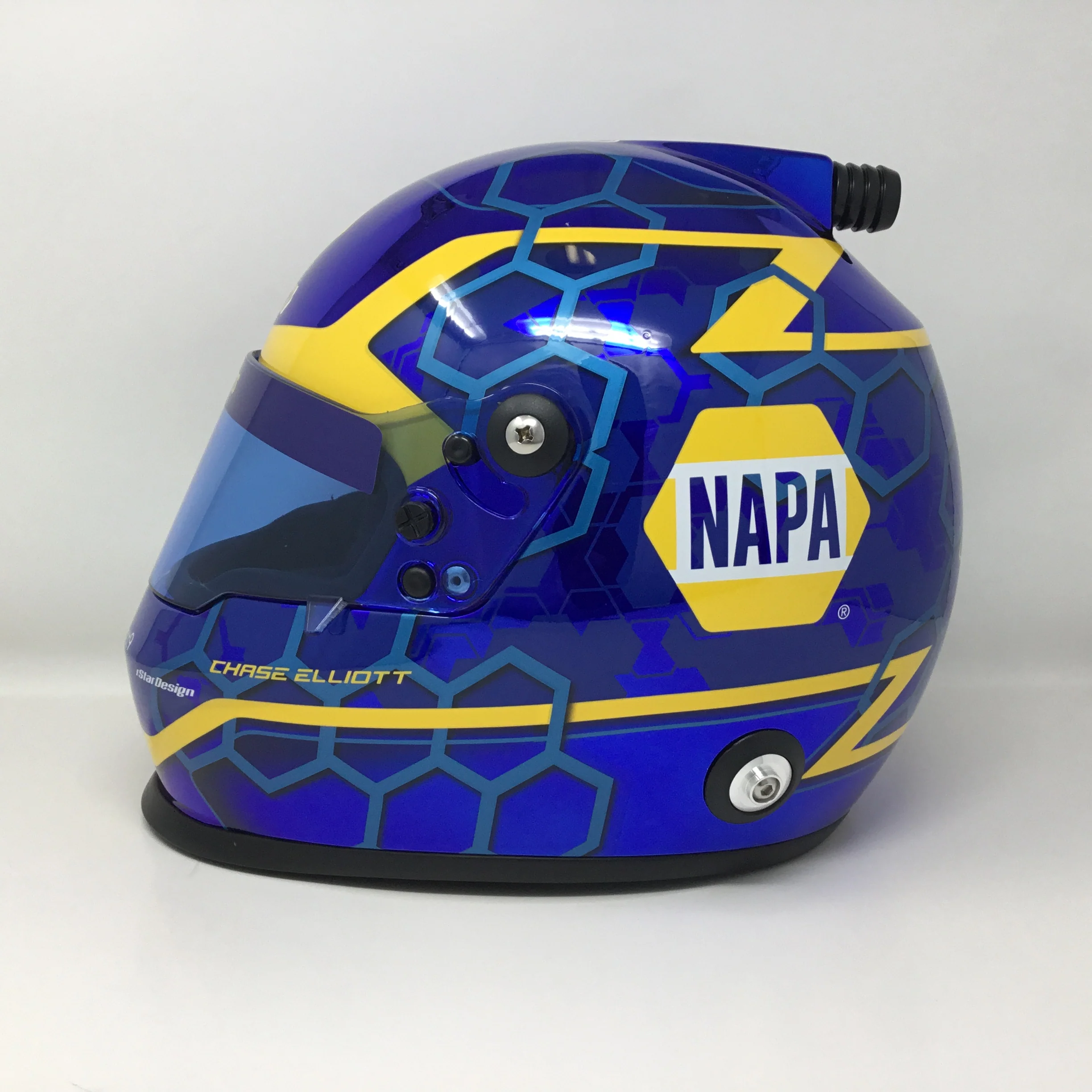 Chase Elliott NAPA Full Size Replica Helmet - Image 5