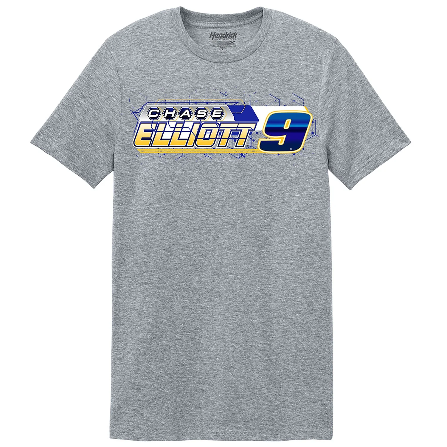 Chase Elliott NAPA Quick 2-Spot T-Shirt Gray - Image 2