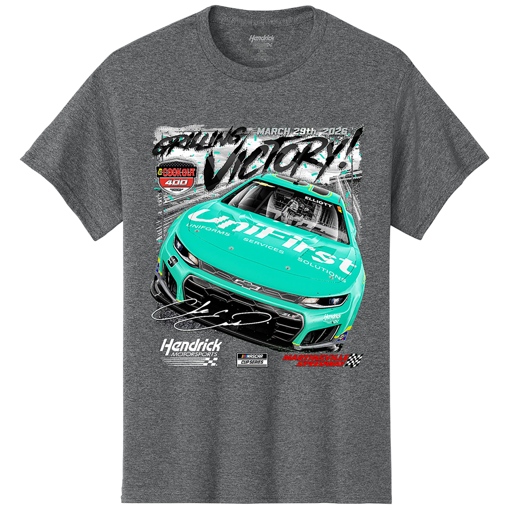 Chase Elliott Unifirst Martinsville Race Win T-Shirt
