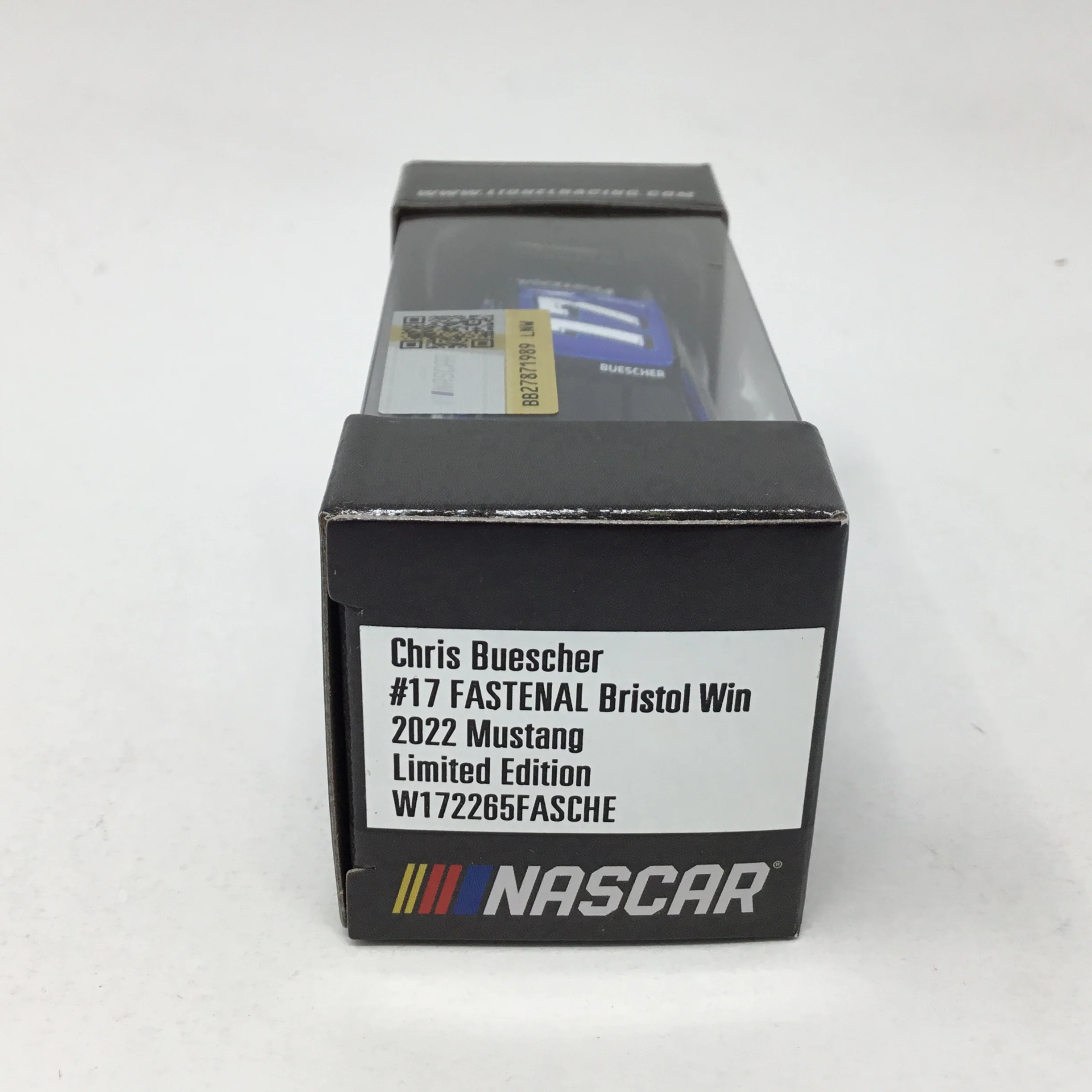 Chris Buescher 2022 Fastenal Bristol Race Win 1:64 Foil Number Diecast - Image 3