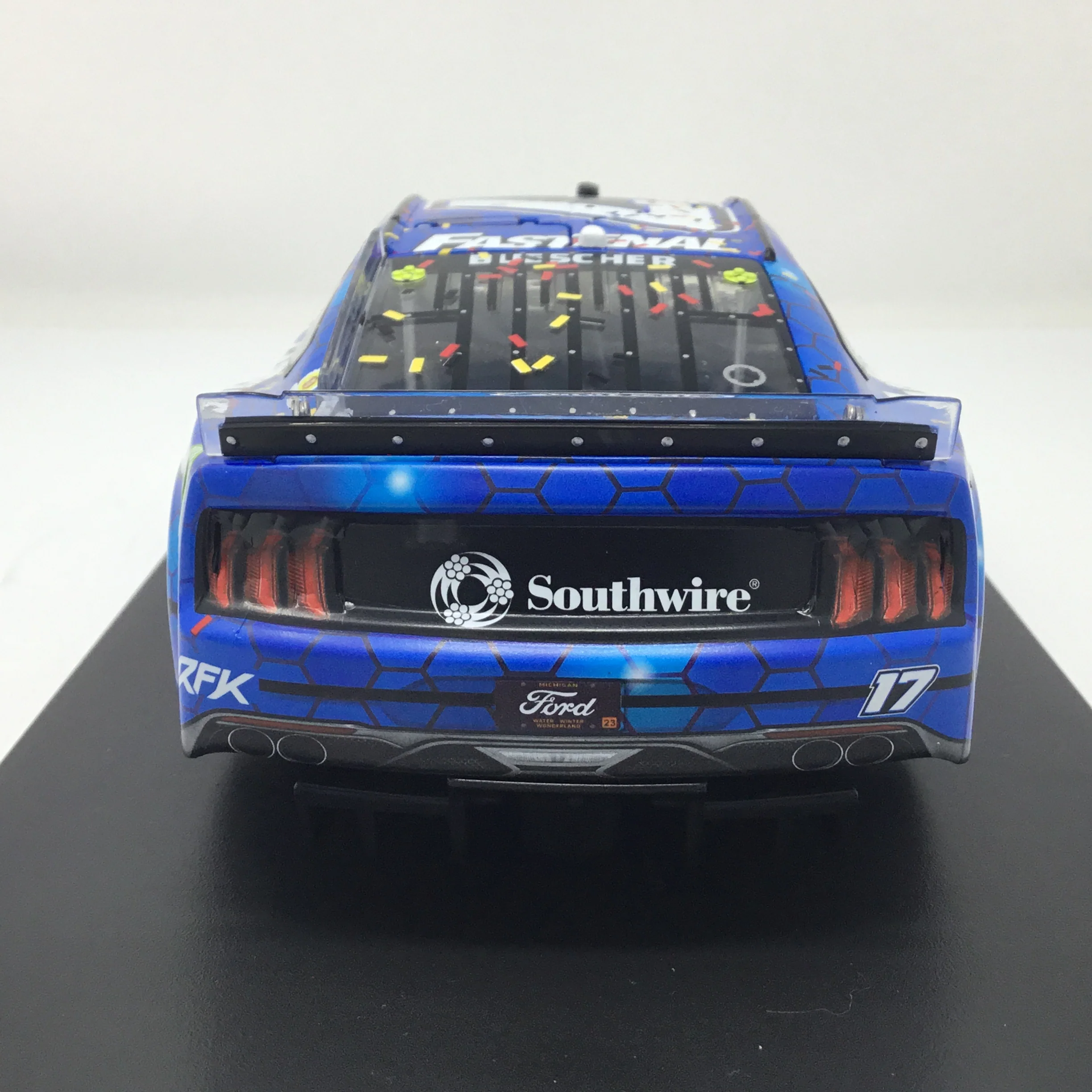 Chris Buescher 2023 Fastenal Richmond Race Win Foil Number 1:24 Elite Diecast - Image 5