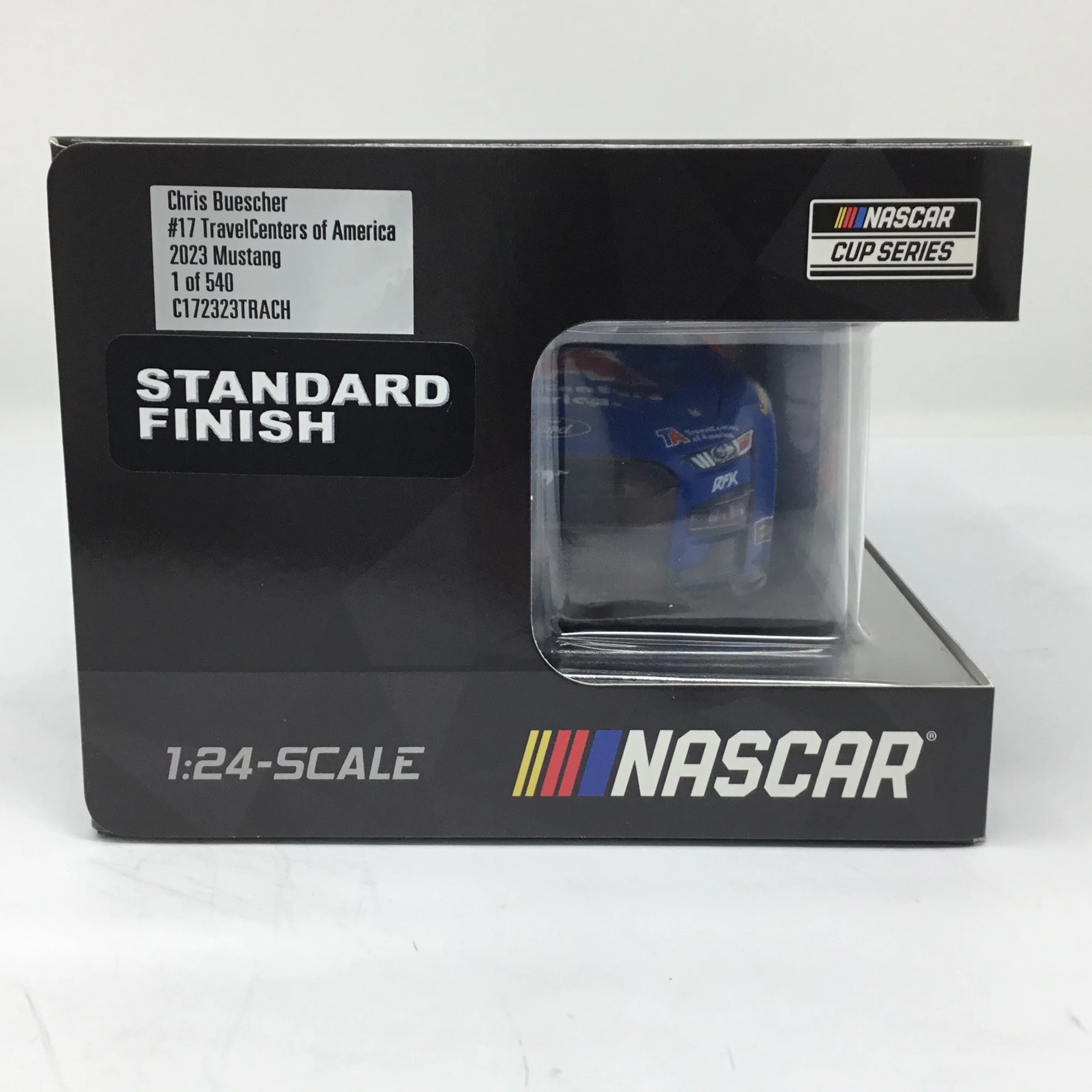 Chris Buescher 2023 Travel Centers of America Foil Number 1:24 Diecast - Image 6