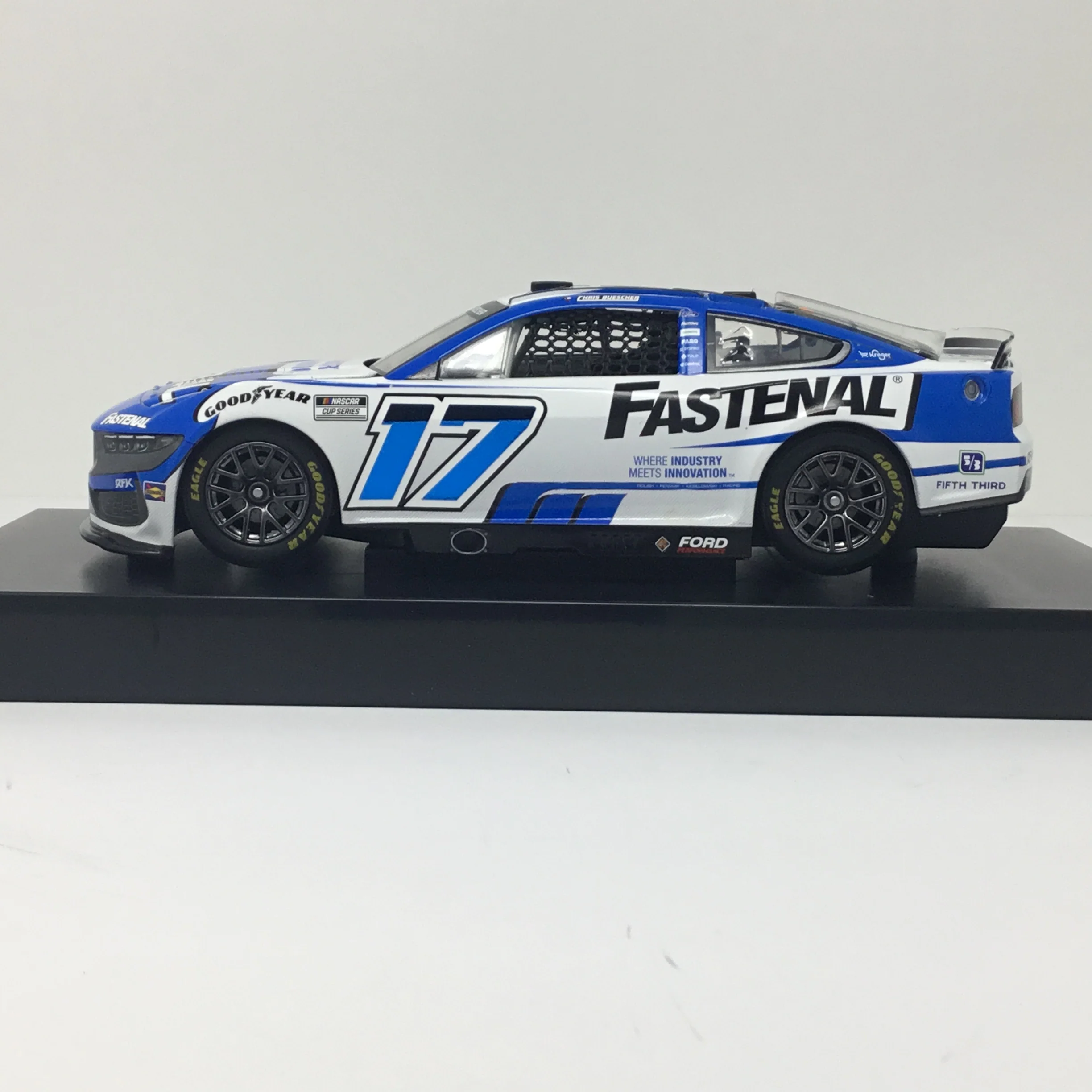 Chris Buescher 2025 Fastenal Foil Number 1:24 Diecast - Image 2