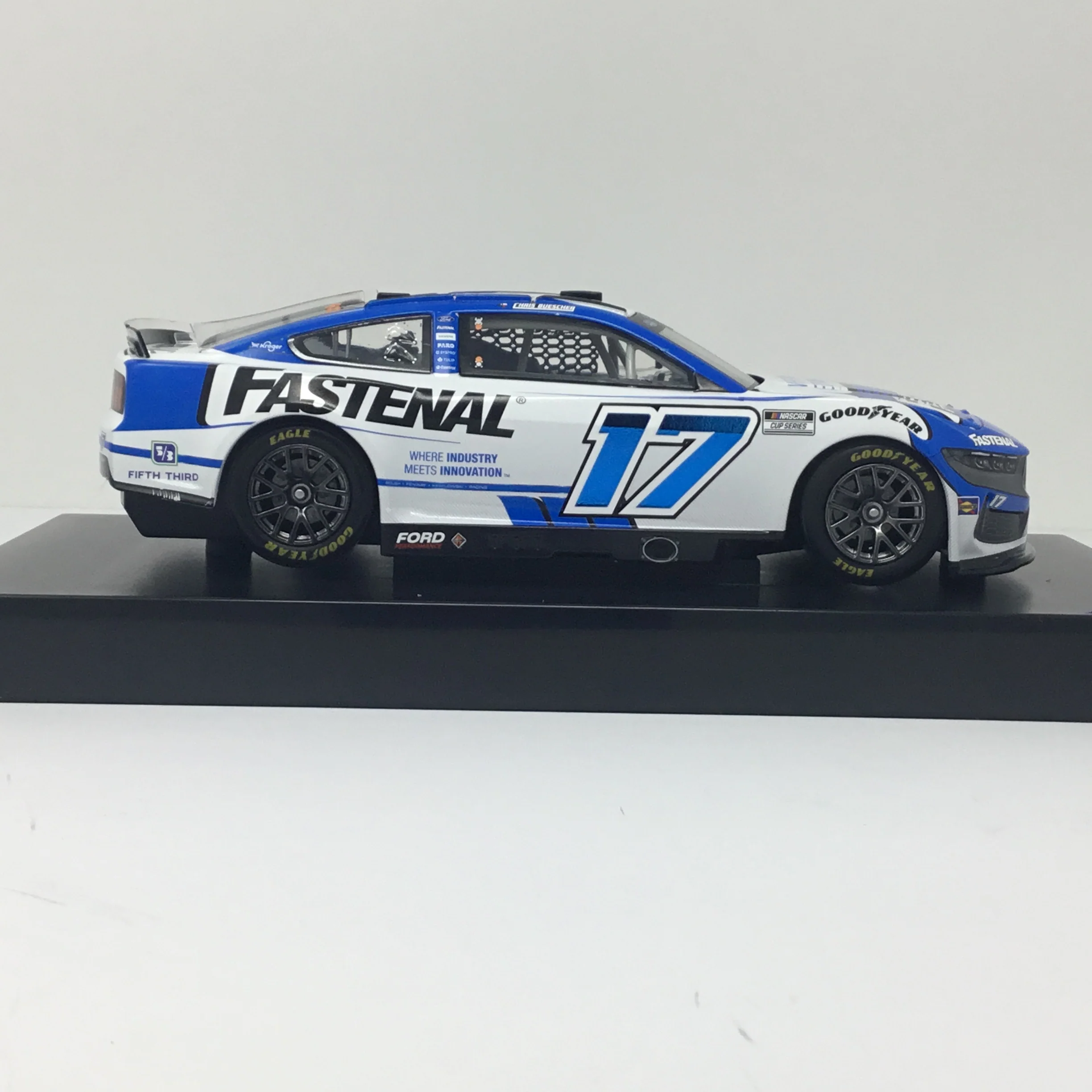 Chris Buescher 2025 Fastenal Foil Number 1:24 Diecast - Image 4