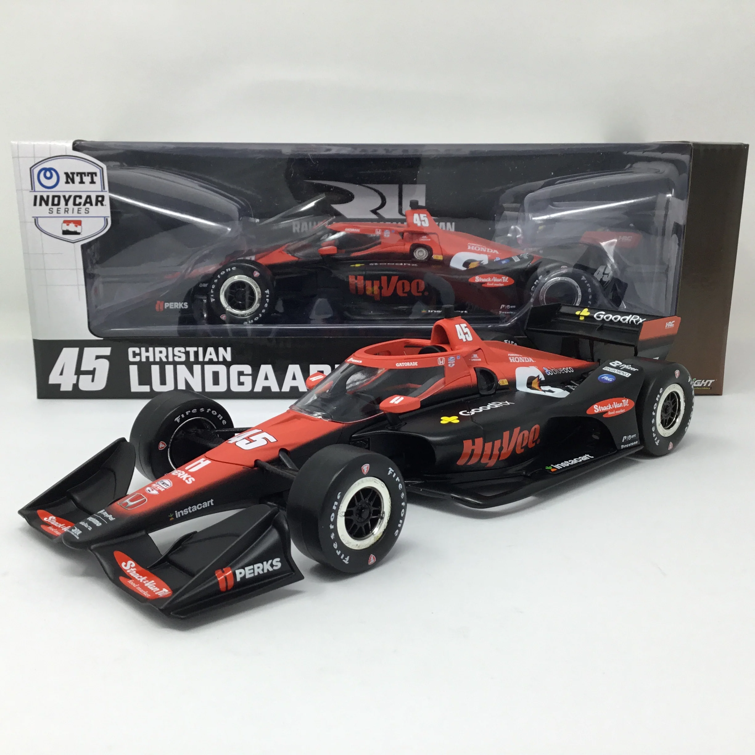 Christian Lundgaard 2024 HyVee / Rahal Letterman Lanigan 1:18 Diecast