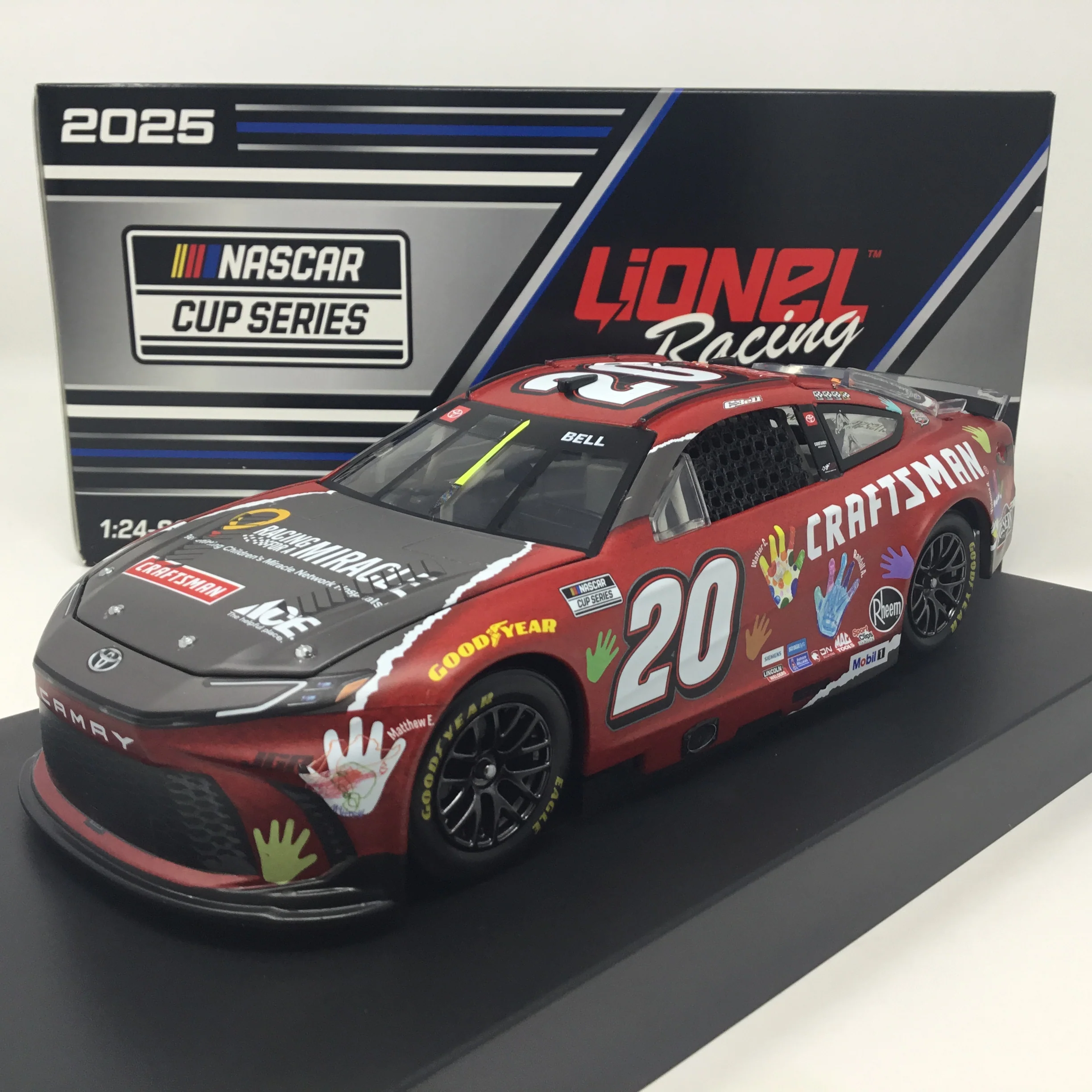 Christopher Bell 2025 Craftsman / Racing for a Miracle 1:24 Diecast