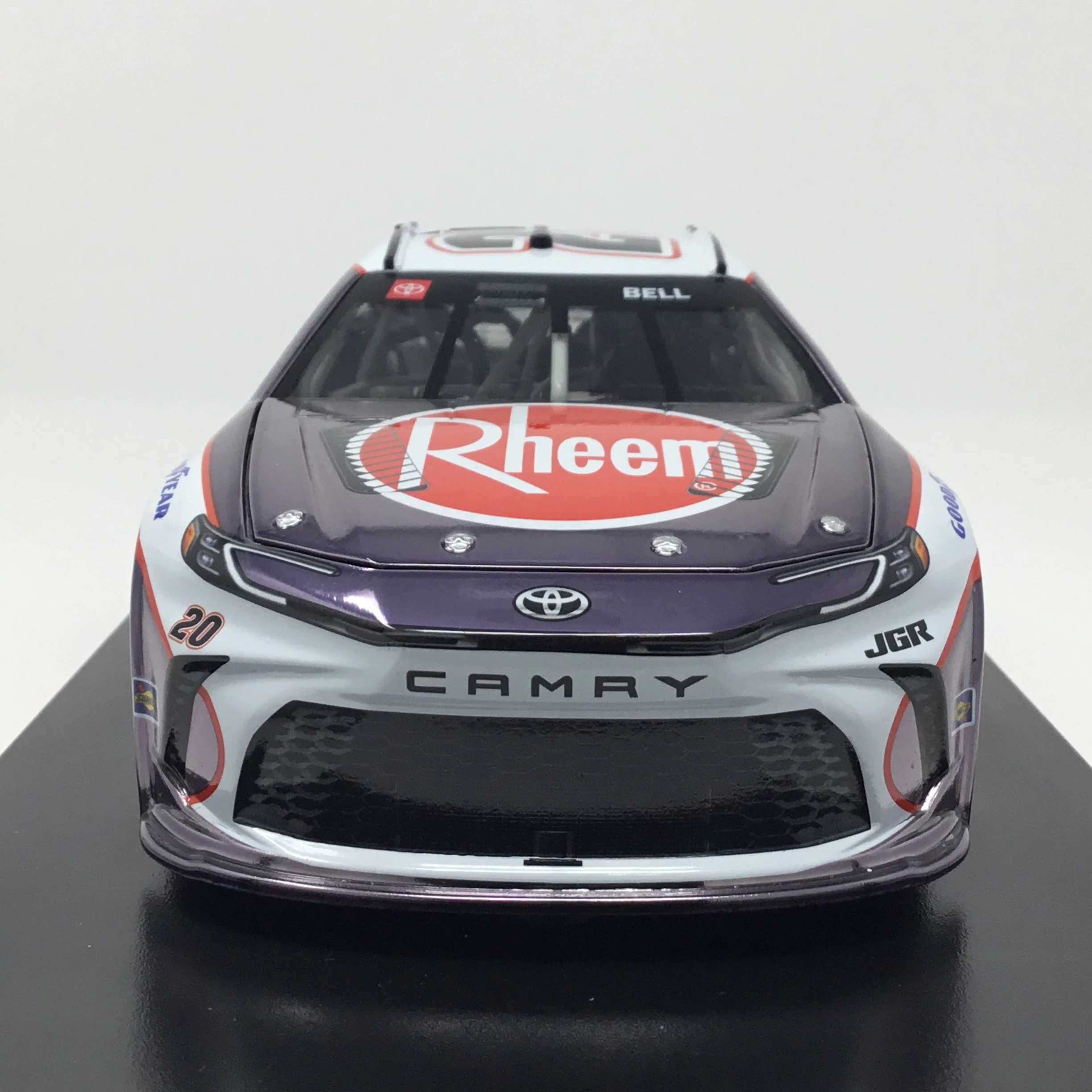 Christopher Bell 2025 Rheem 1:24 Color Chrome Diecast - Image 3