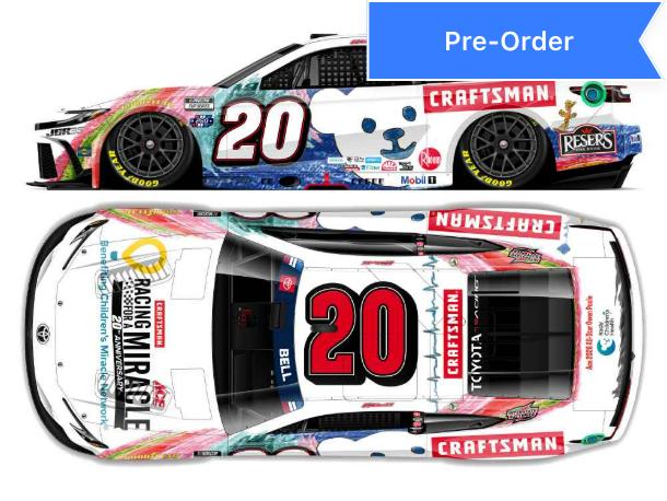 Christopher Bell 2026 Craftsman Racing For A Miracle 1:24 Diecast *PREORDER*