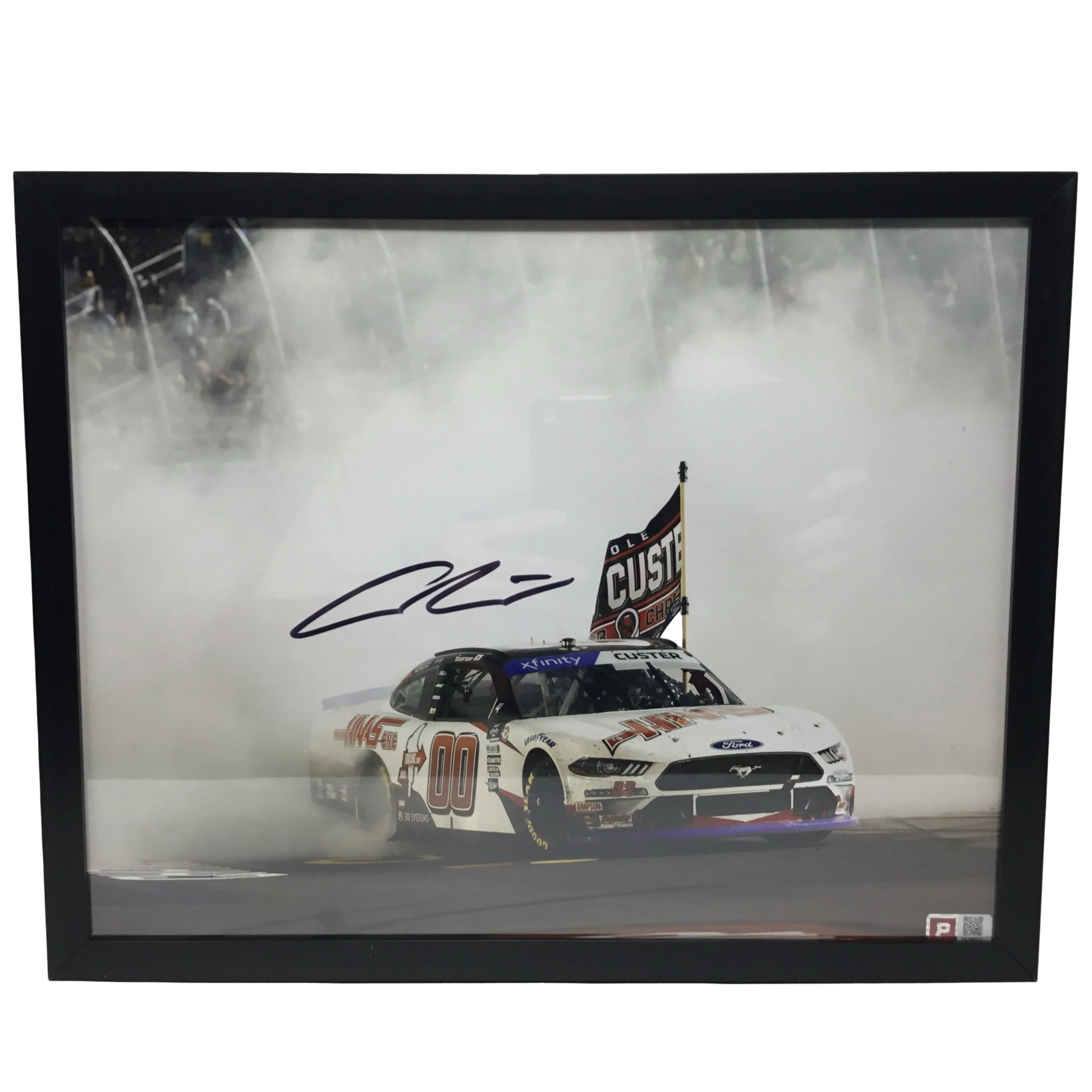 Cole Custer 2023 Xfinity Series Champion Autographed 11" x 14" Framed Picture