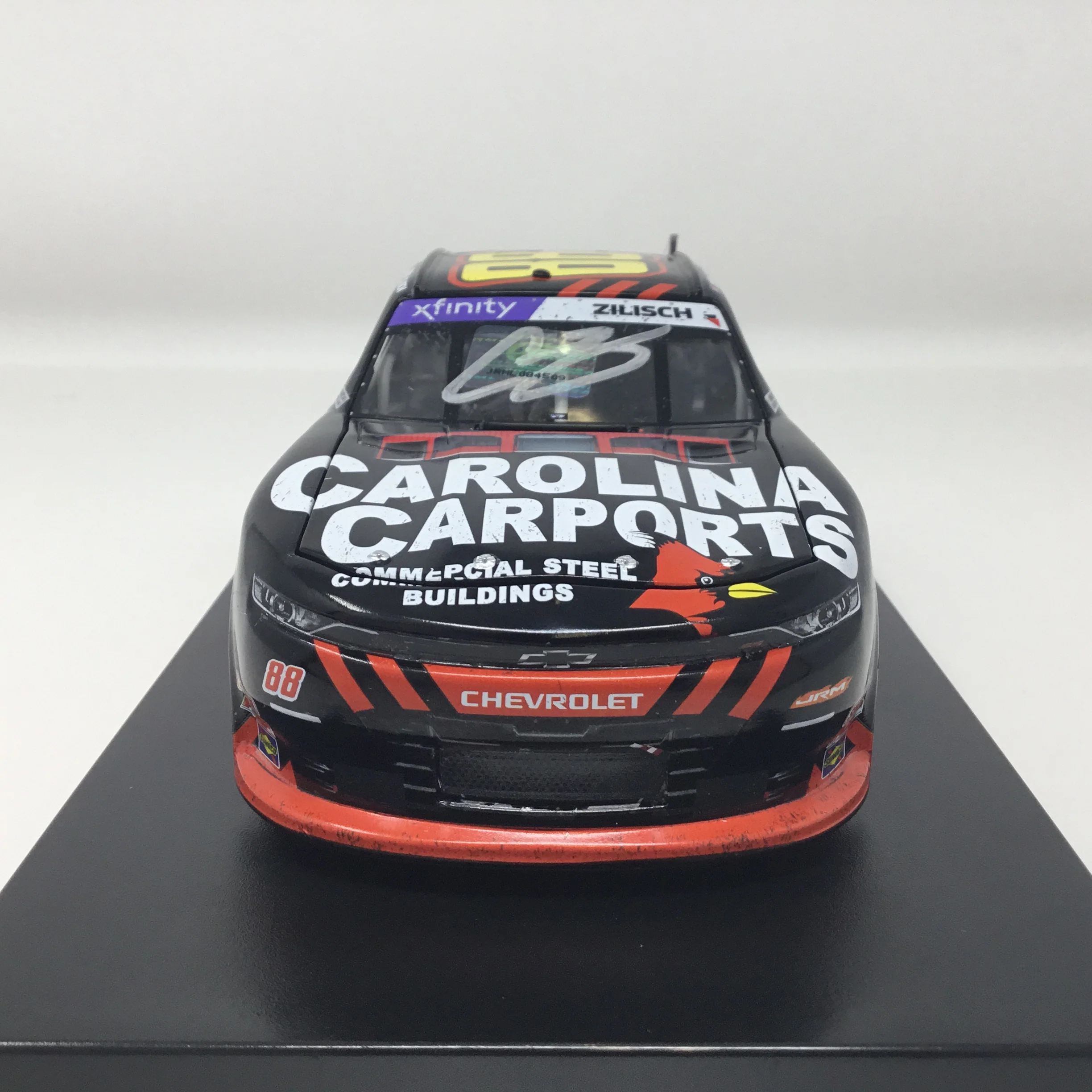 Connor Zilisch 2025 Carolina Carports Dover Race Win Autographed 1:24 Diecast - Image 3