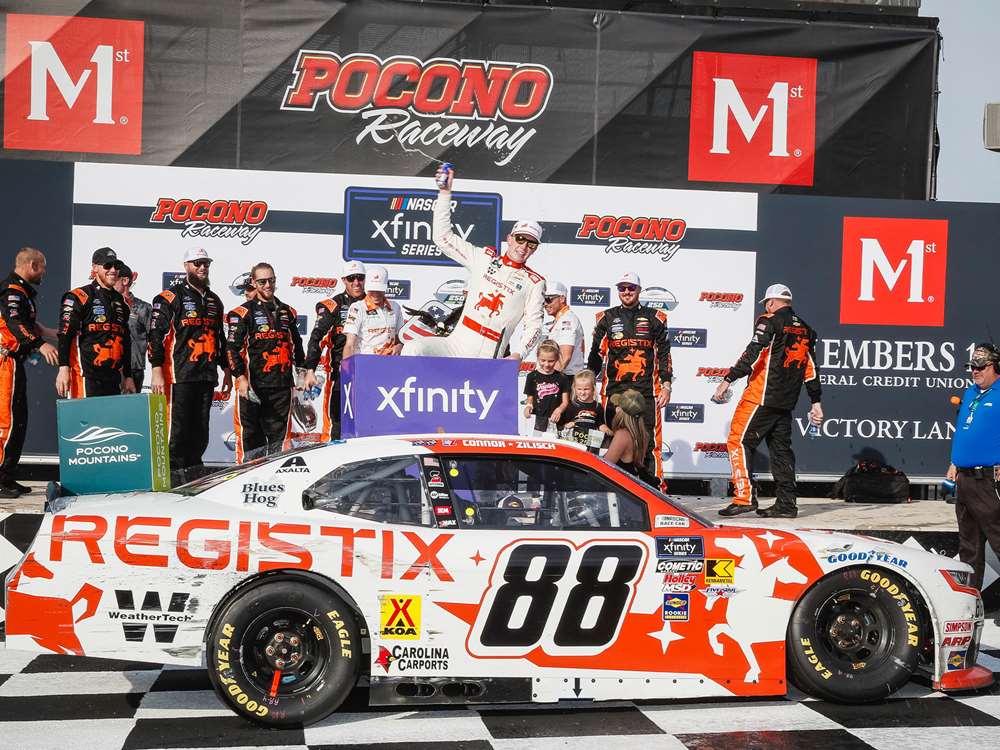 Connor Zilisch 2025 Registix Pocono Race Win 1:64 Diecast - Image 4