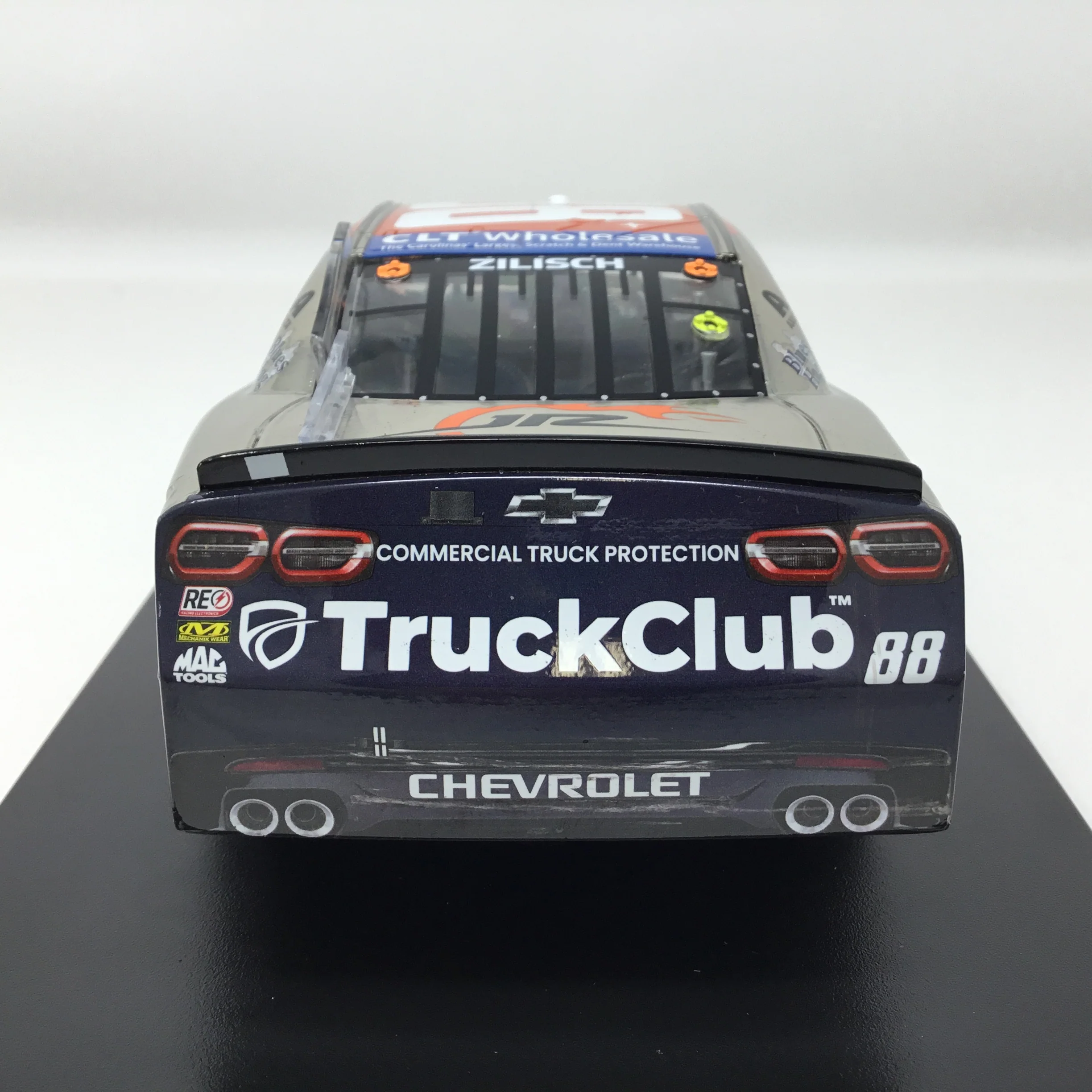 Connor Zilisch 2025 Registix Watkins Glen Race Win Foil Number Color Chrome 1:24 Diecast - Image 5