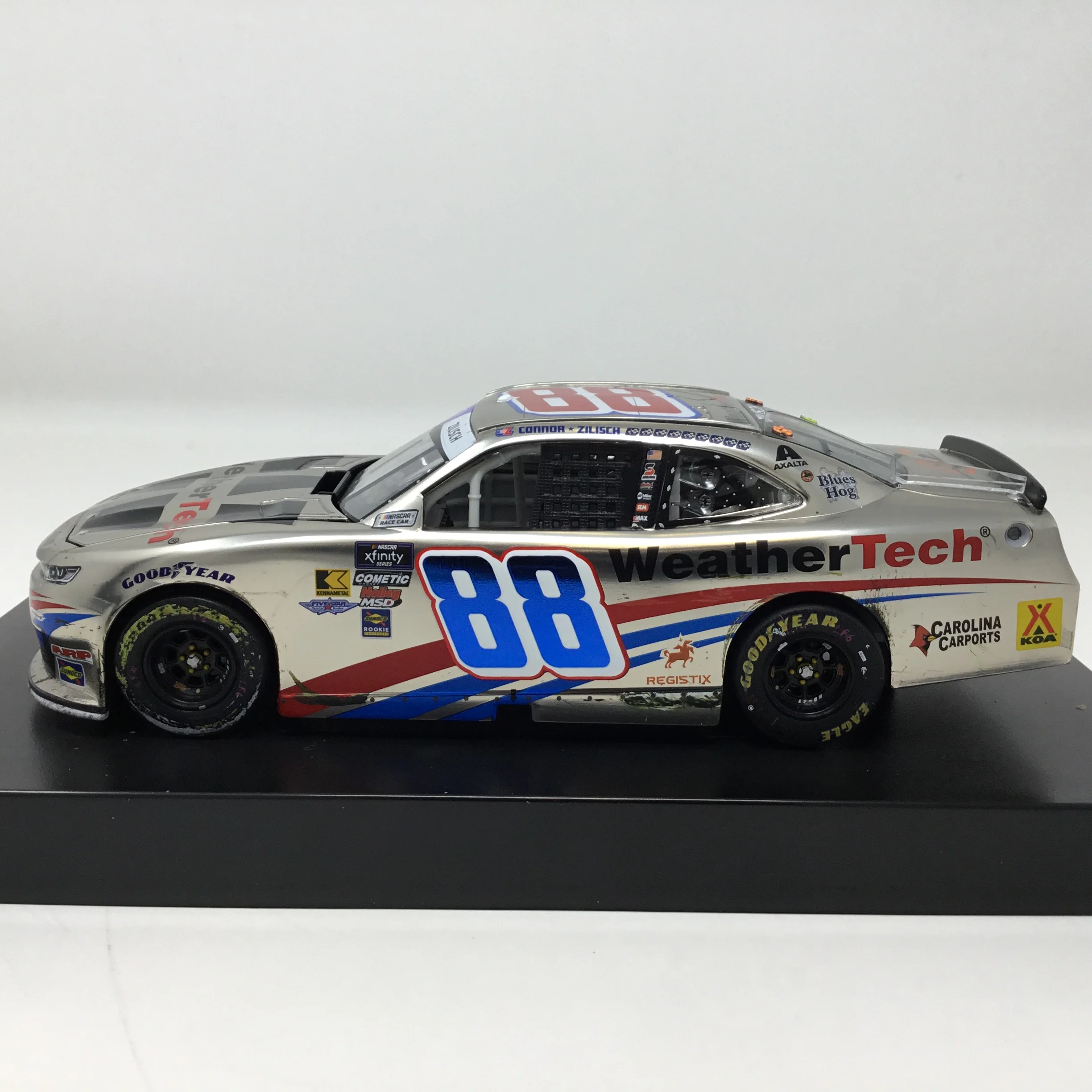 Connor Zilisch 2025 Weathertech Gateway Race Win Foil Number Color Chrome Race Win 1:24 Diecast - Image 2
