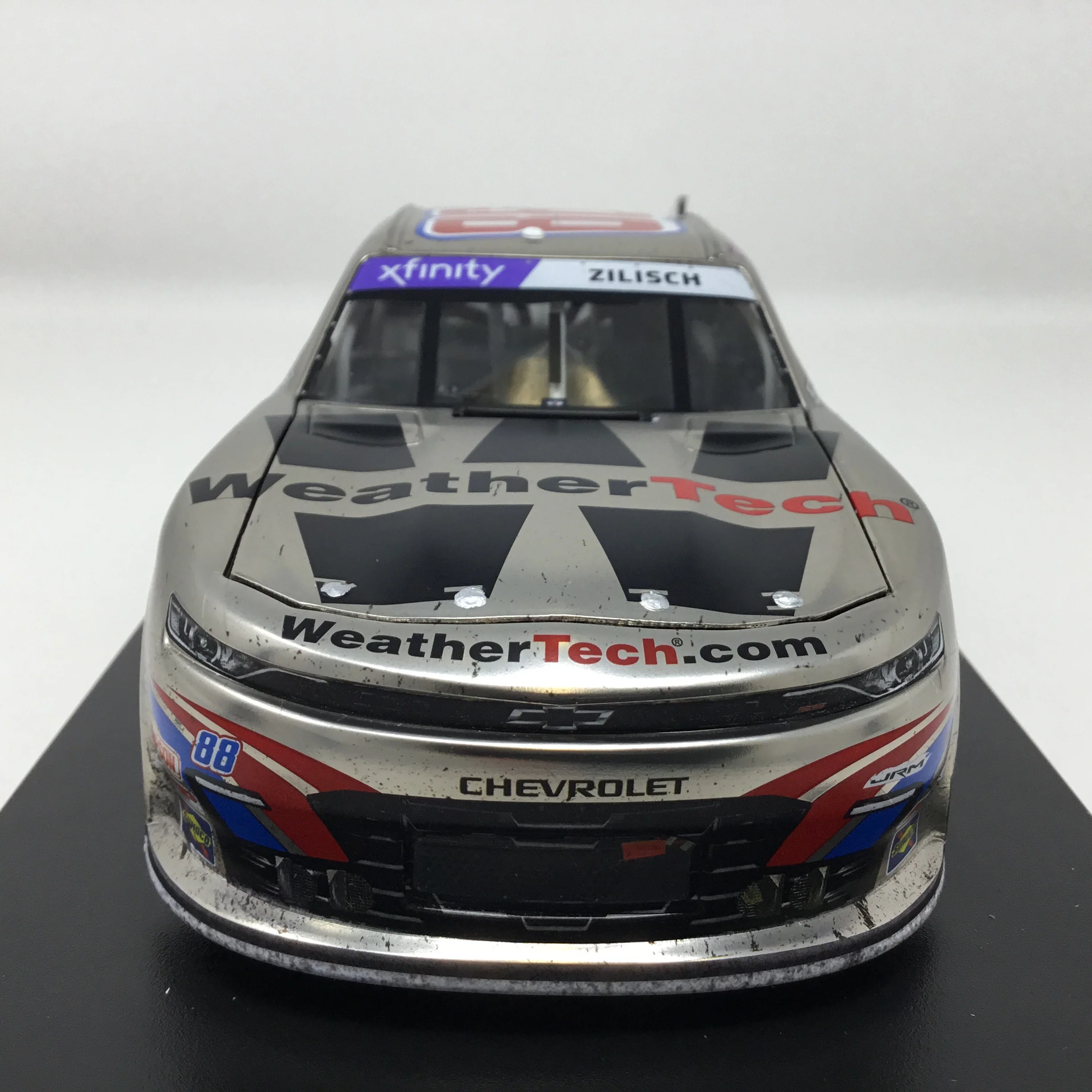 Connor Zilisch 2025 Weathertech Gateway Race Win Foil Number Color Chrome Race Win 1:24 Diecast - Image 3