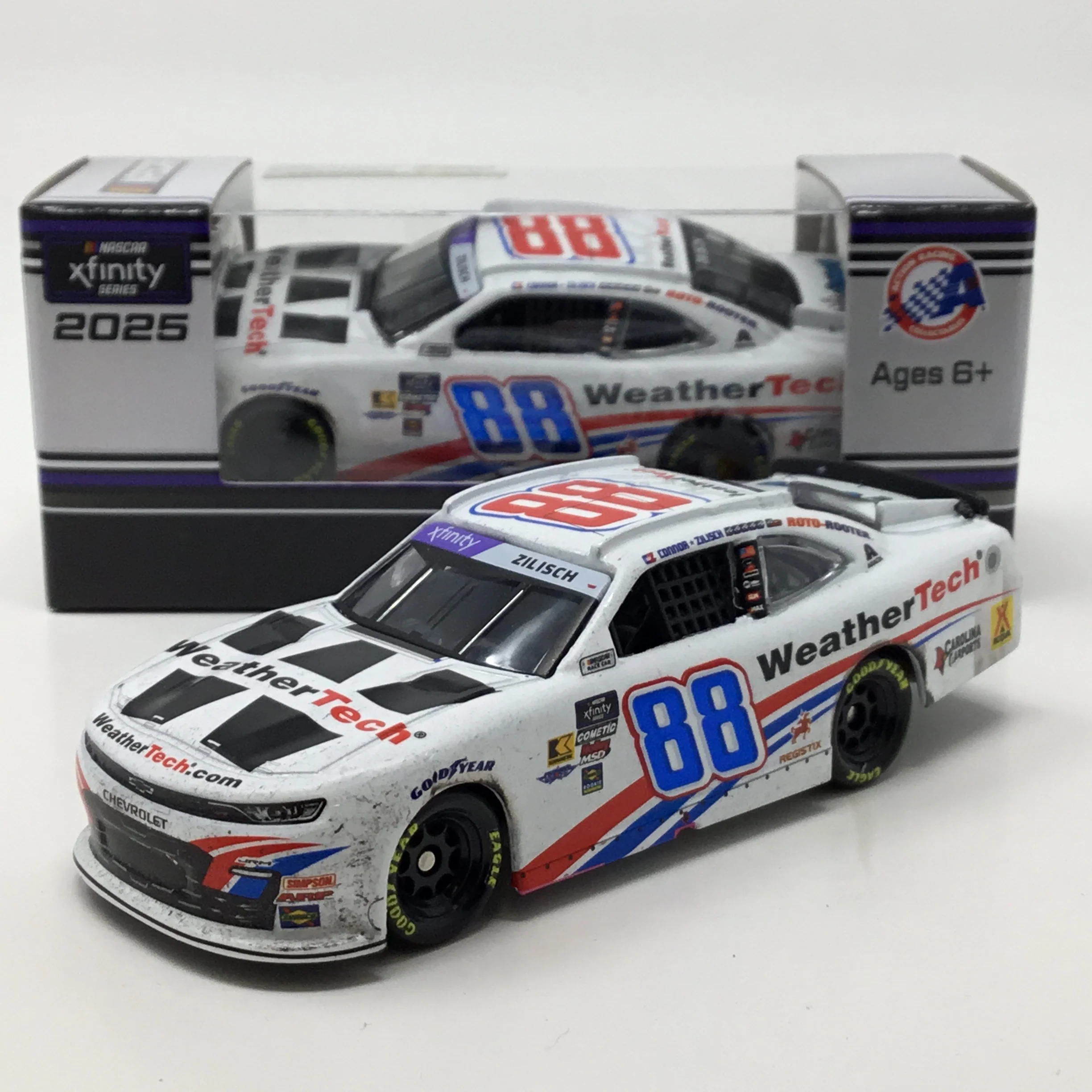 Connor Zilisch 2025 Weathertech Indianapolis Race Win Foil Number 1:64 Diecast - Image 2