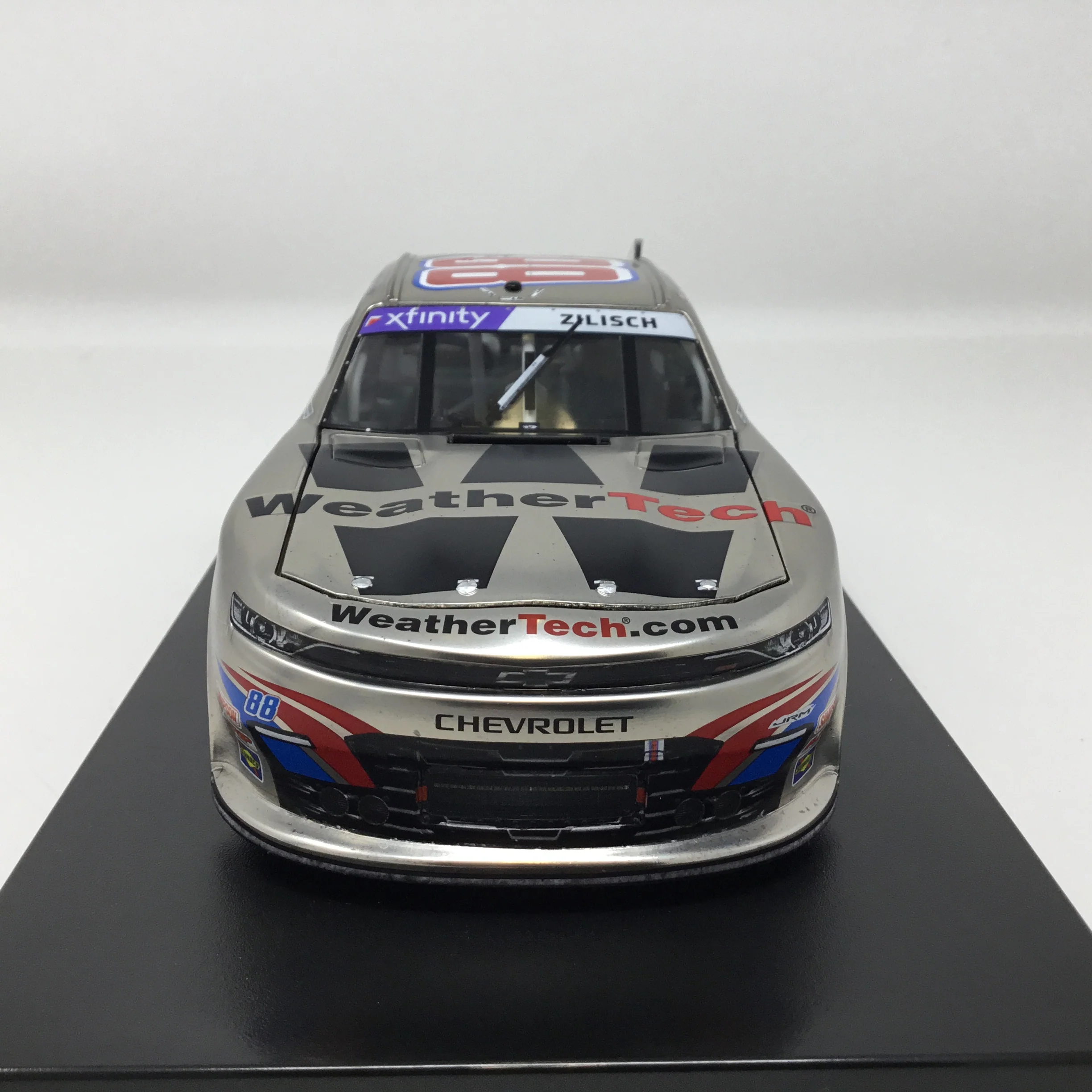 Connor Zilisch 2025 WeatherTech Portland Race Win Foil Number Color Chrome 1:24 Diecast - Image 3
