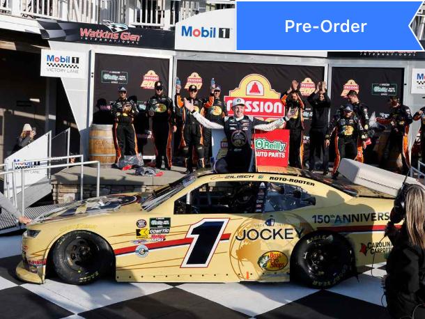 Connor Zilisch 2026 Jockey 150th Anniversary Watkins Glen Race Win Foil Number 1:64 Diecast *PREORDER* - Image 2