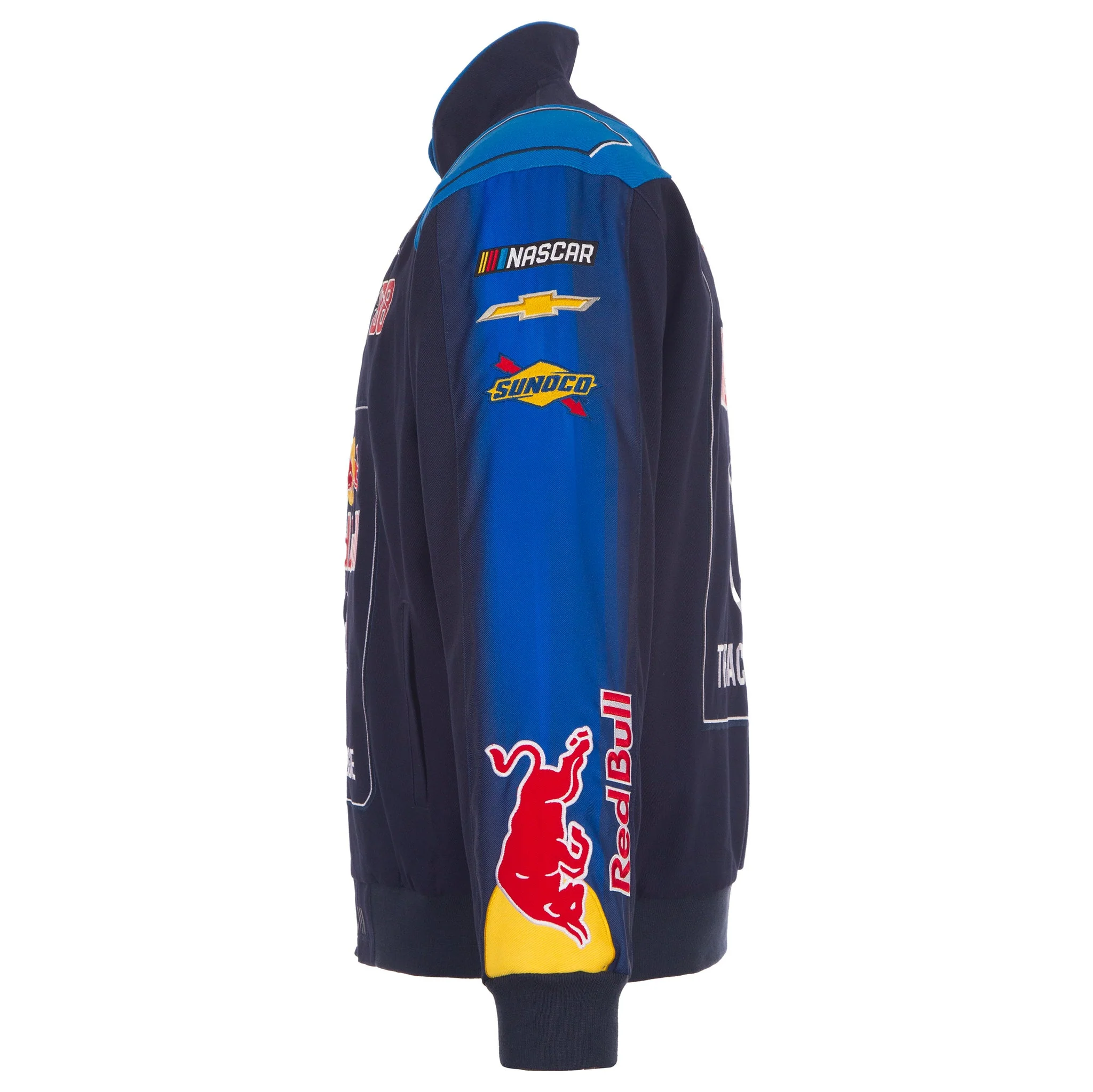 Connor Zilisch 2026 Trackhouse Red Bull Full-Snap Twill Racing Jacket - Image 4