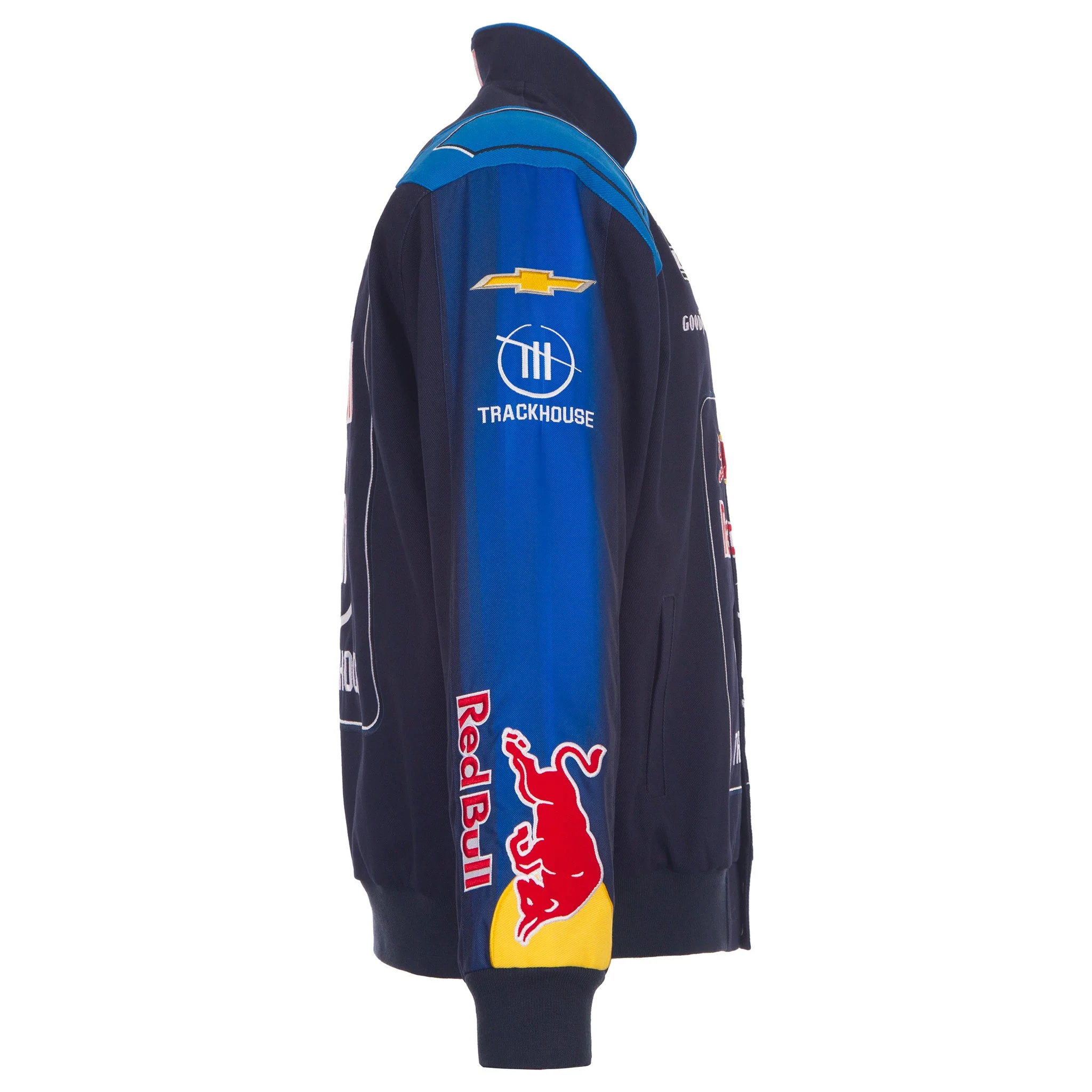 Connor Zilisch 2026 Trackhouse Red Bull Full-Snap Twill Racing Jacket - Image 5