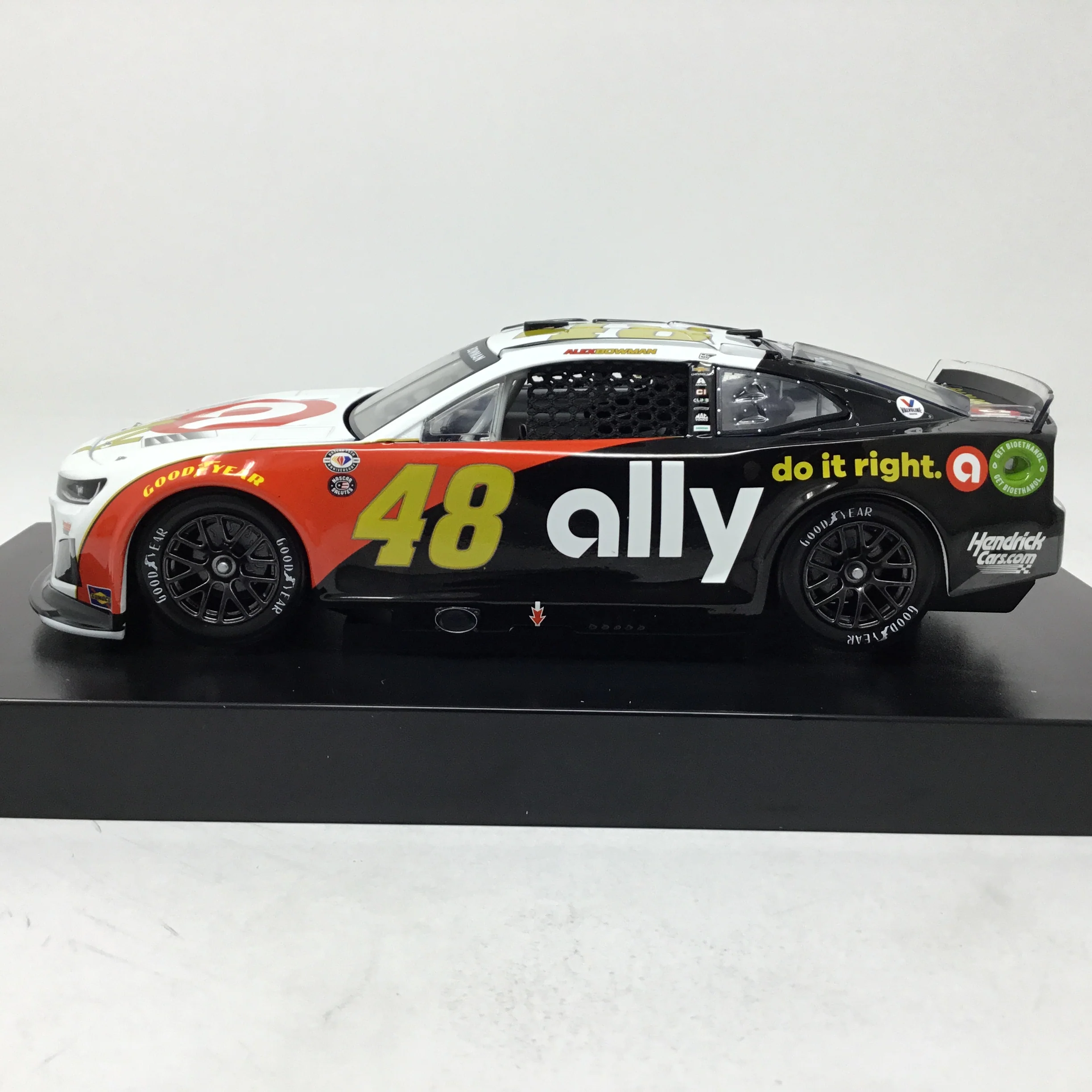 Alex Bowman 2023 Ally Darlington Elite 1:24 Diecast - Image 2