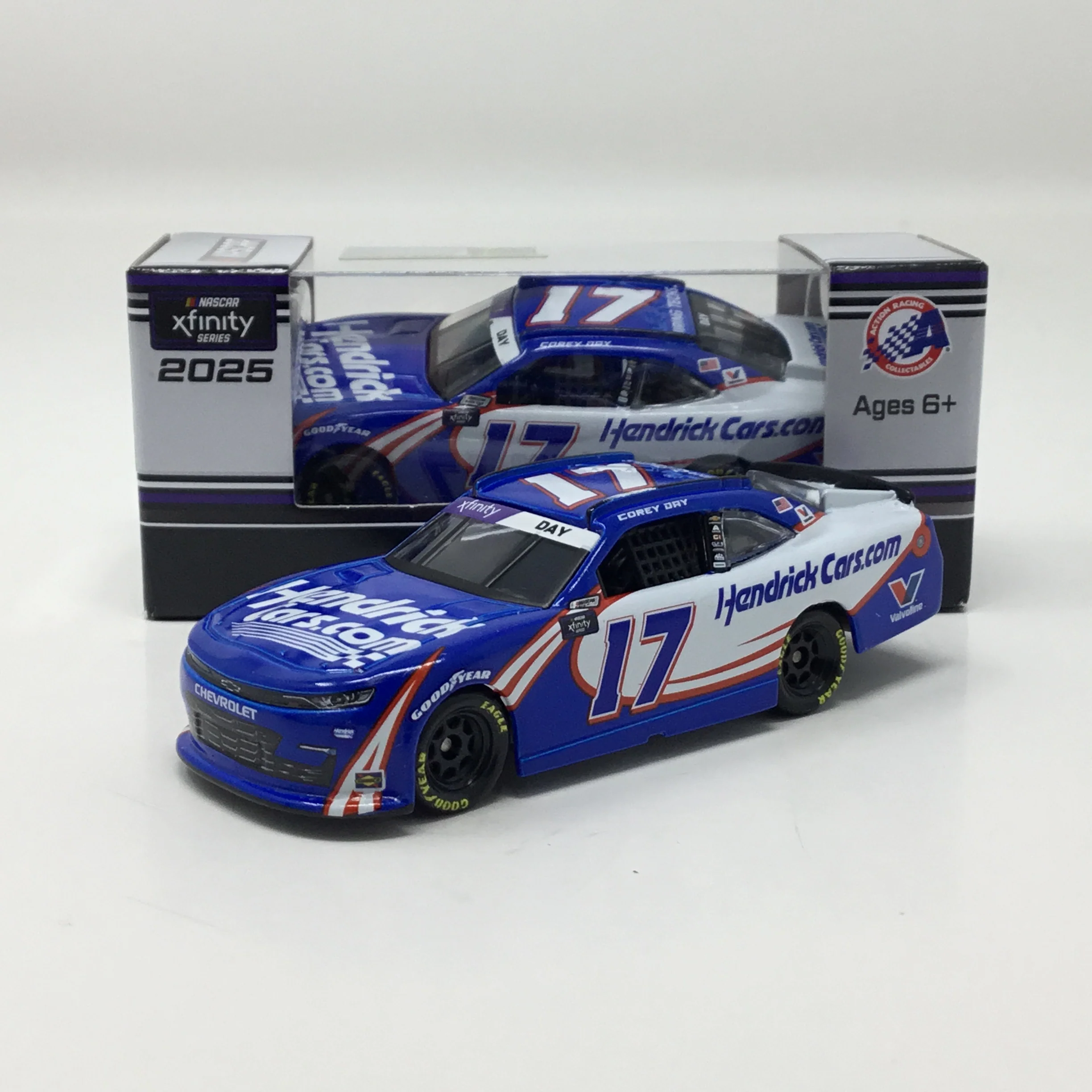 Corey Day 2025 HendrickCars.com 1:64 Diecast