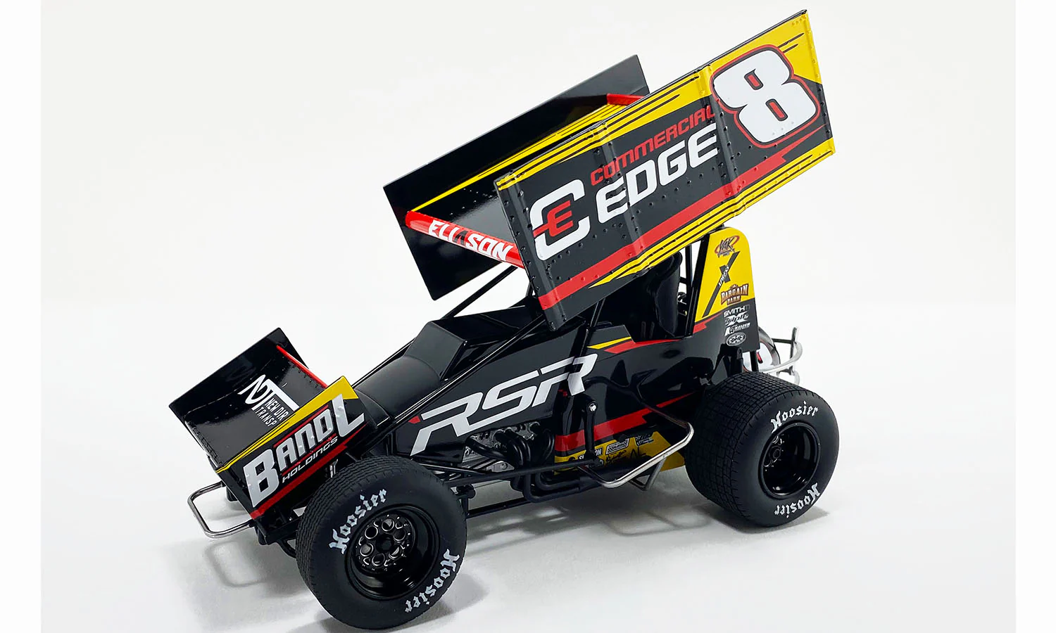 Corey Eliason 2024 Commercial Edge RSR Sprint Car 1:18 Diecast