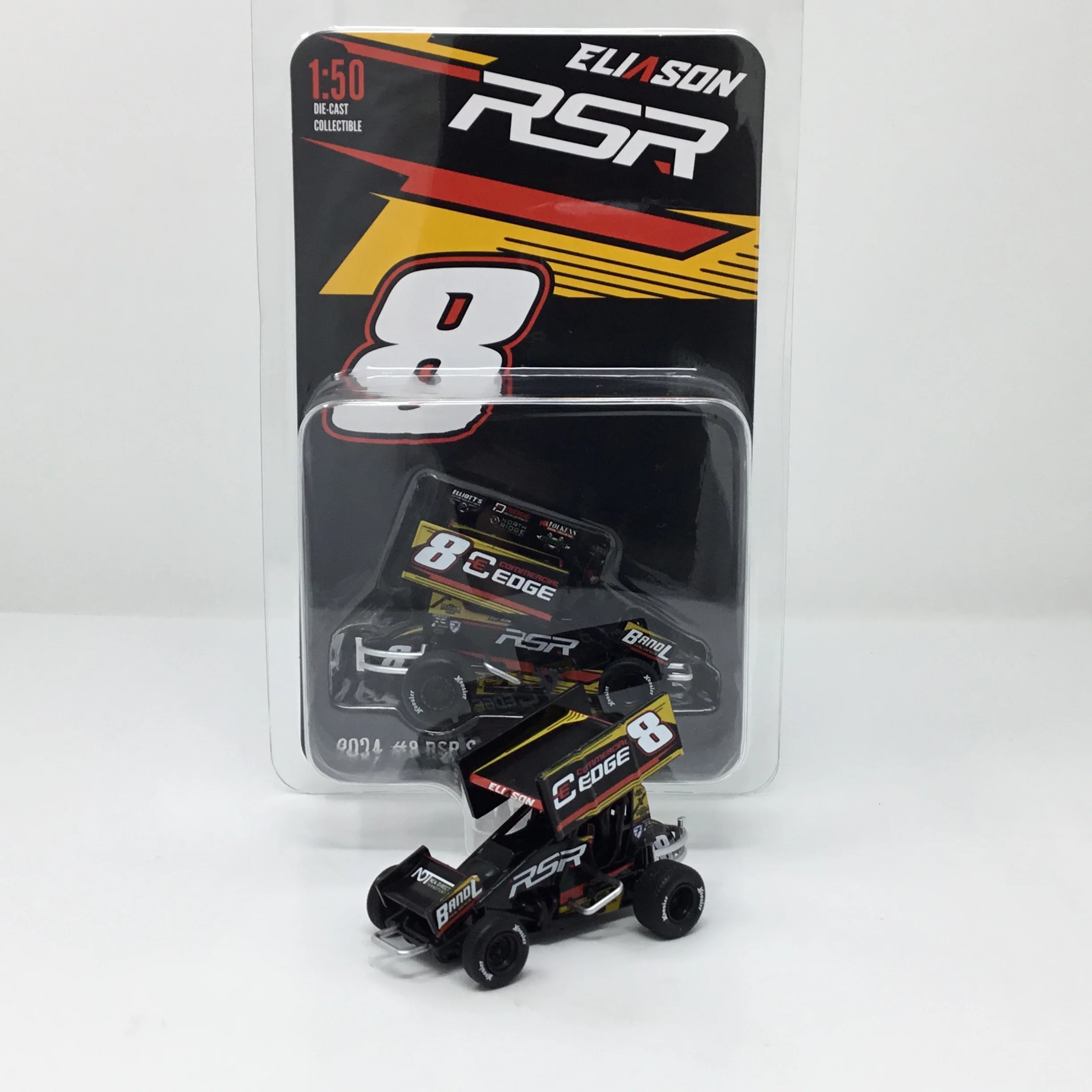 Corey Eliason 2024 Commercial Edge RSR Sprint Car 1:50 Diecast