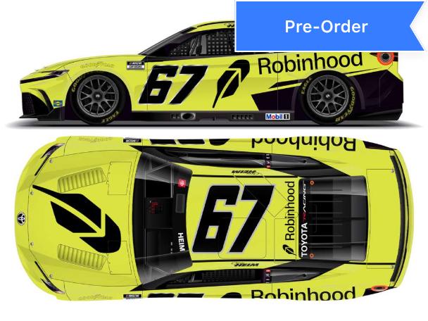 Corey Heim 2026 Robinhood 1:64 Diecast *PREORDER*