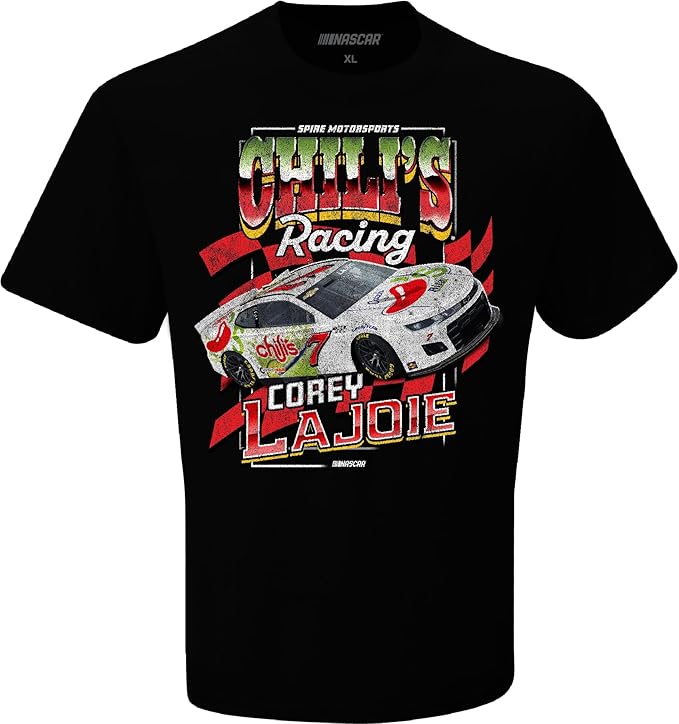 Corey Lajoie 2024 Chili's Racing 1-Spot T-Shirt - Image 2