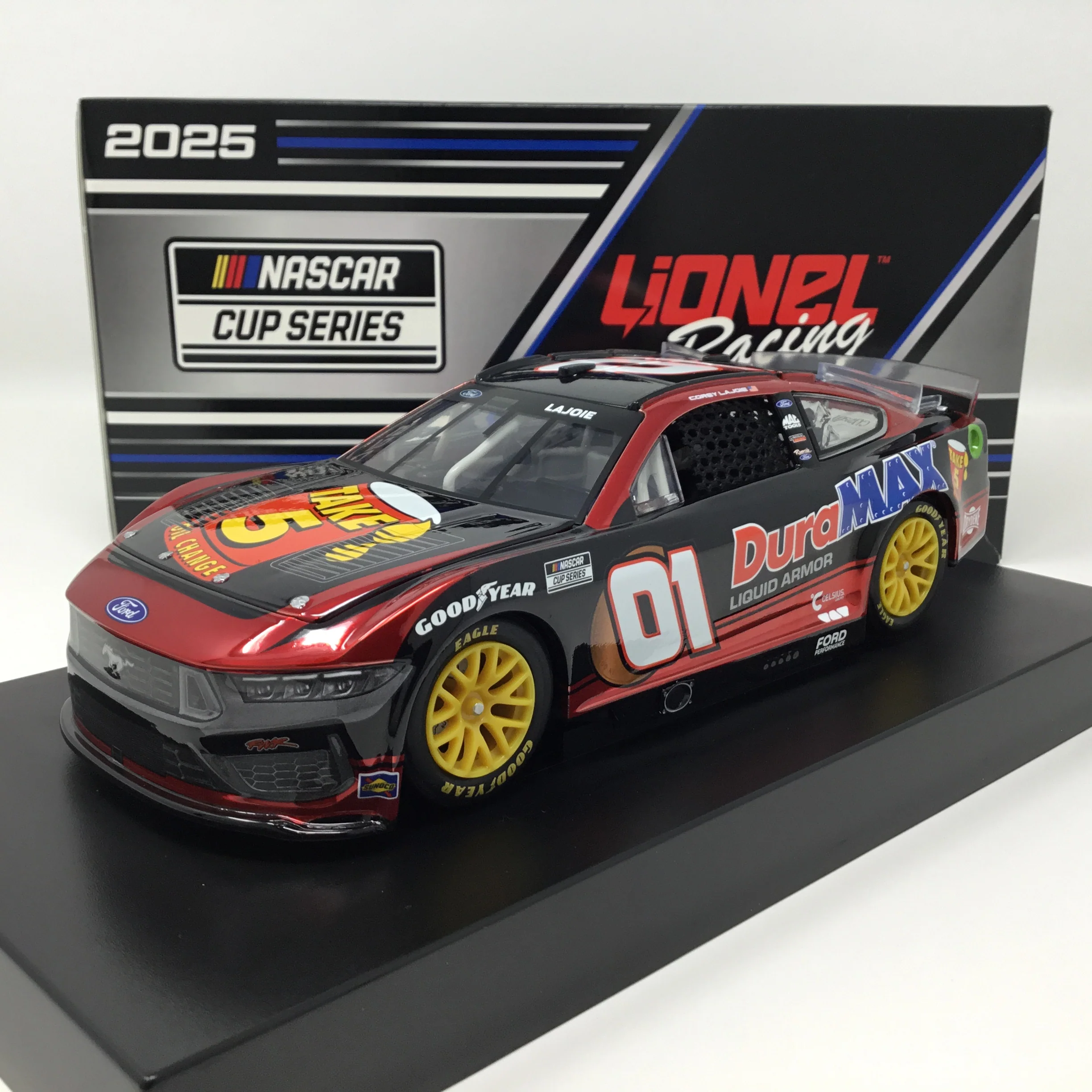 Corey Lajoie 2025 Take 5 Oil Change Color Chrome 1:24 Diecast