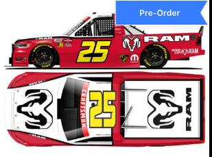 Corey Lajoie 2026 Ram Trucks Throwback 1:64 Diecast *PREORDER*