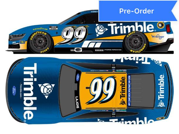 Corey Lajoie 2026 Trimble Biffle Tribute Foil Number 1:24 Diecast *PREORDER*