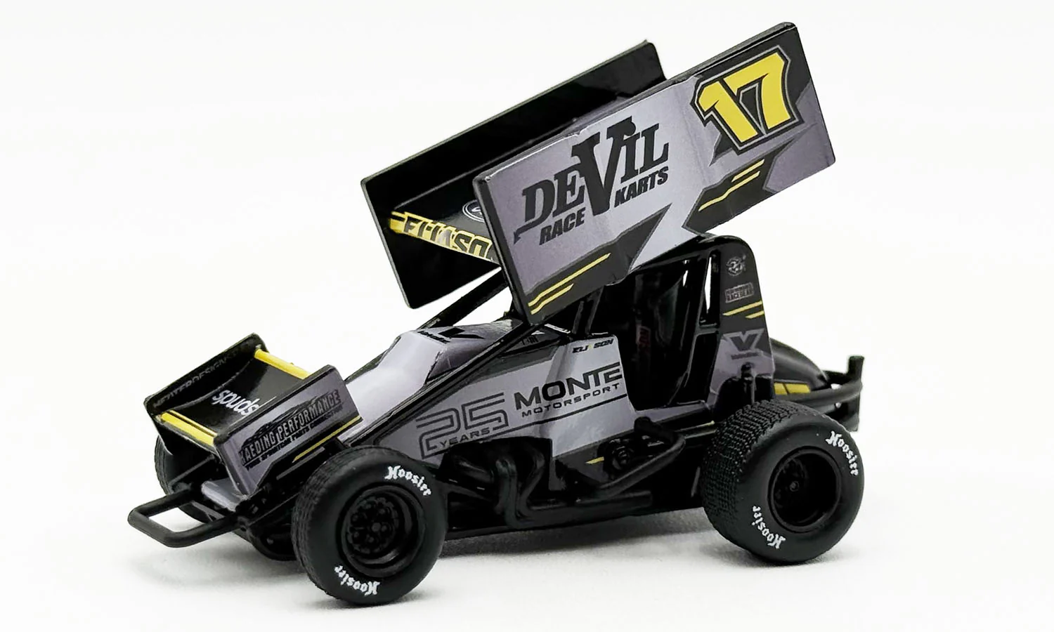 Cory Eliason 2025 Monte Motorsports Sprint Car 1:50 Diecast