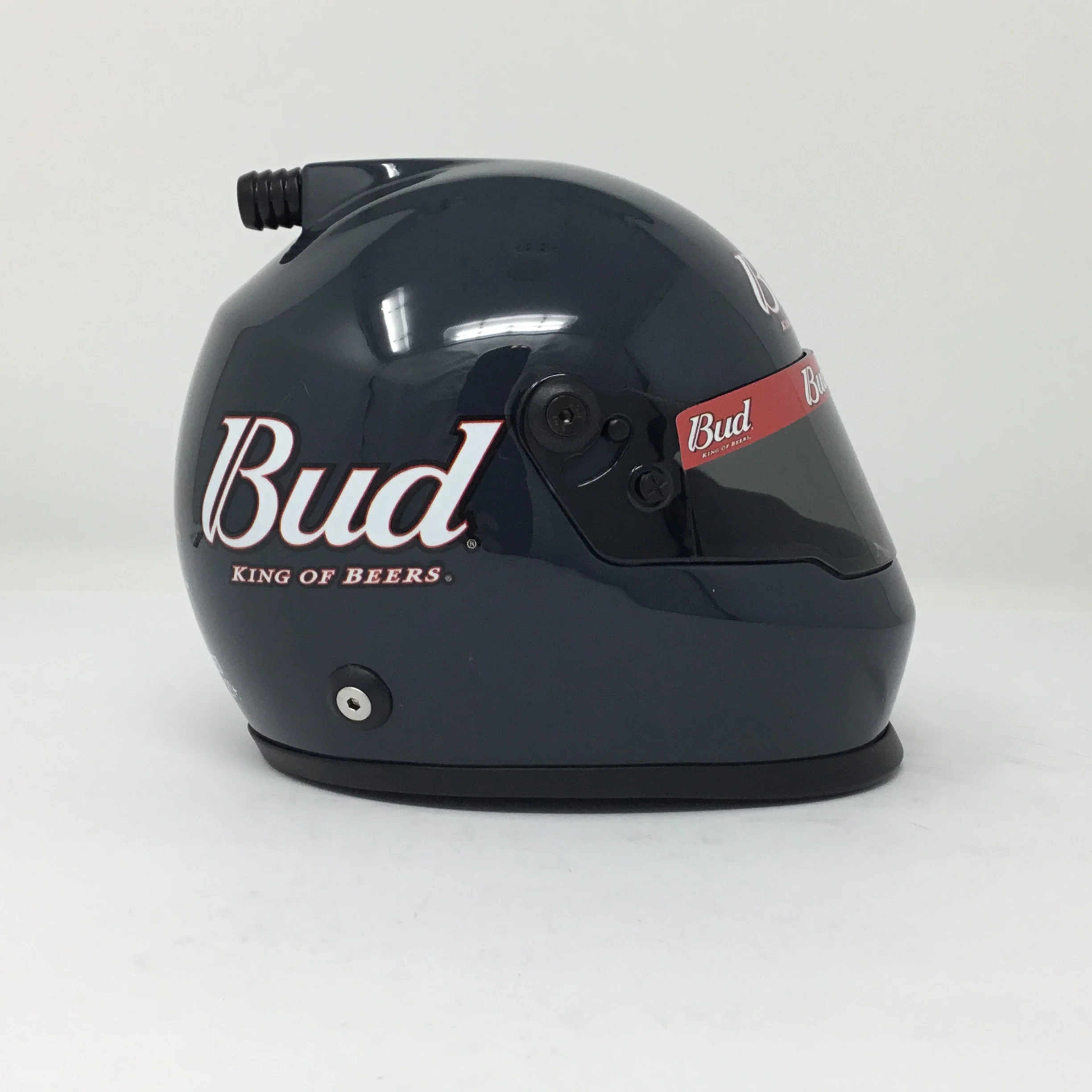 Dale Earnhardt Jr. 2024 Budweiser Late Model Mini 1:2 Scale Helmet - Image 4