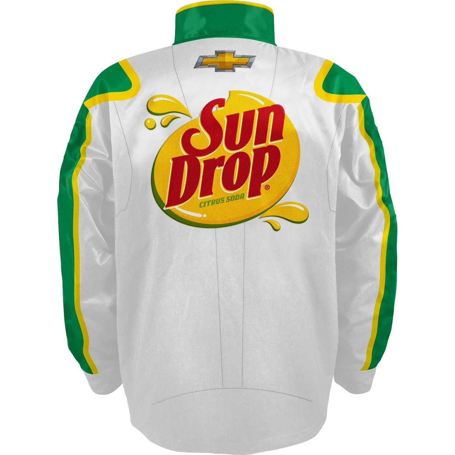 Dale Earnhardt Jr. Sun Drop Adult Nylon Uniform Jacket - Image 3