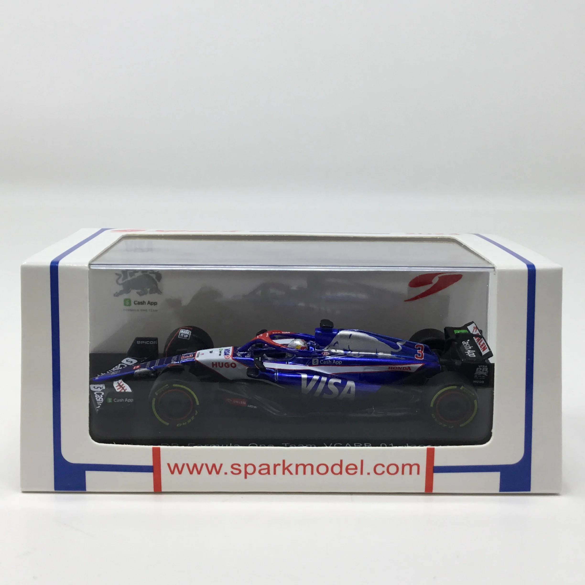 Daniel Ricciardo 2024 Visa Cash App RB VCARB 01 Japanese GP Spark F1 1:64 Diecast
